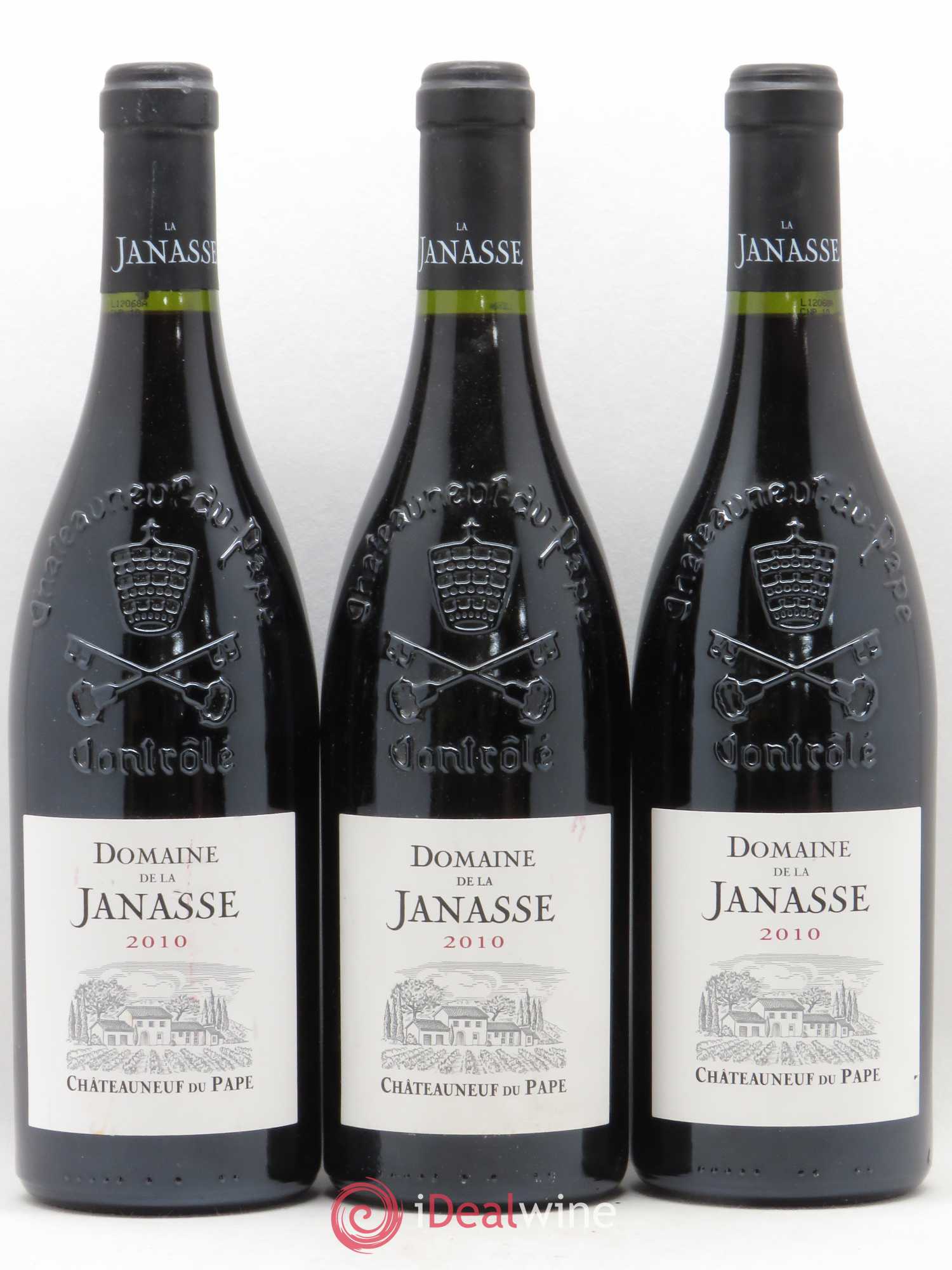 Châteauneuf-du-Pape La Janasse (Domaine de) 2010 - Lot de 3 bouteilles - 0