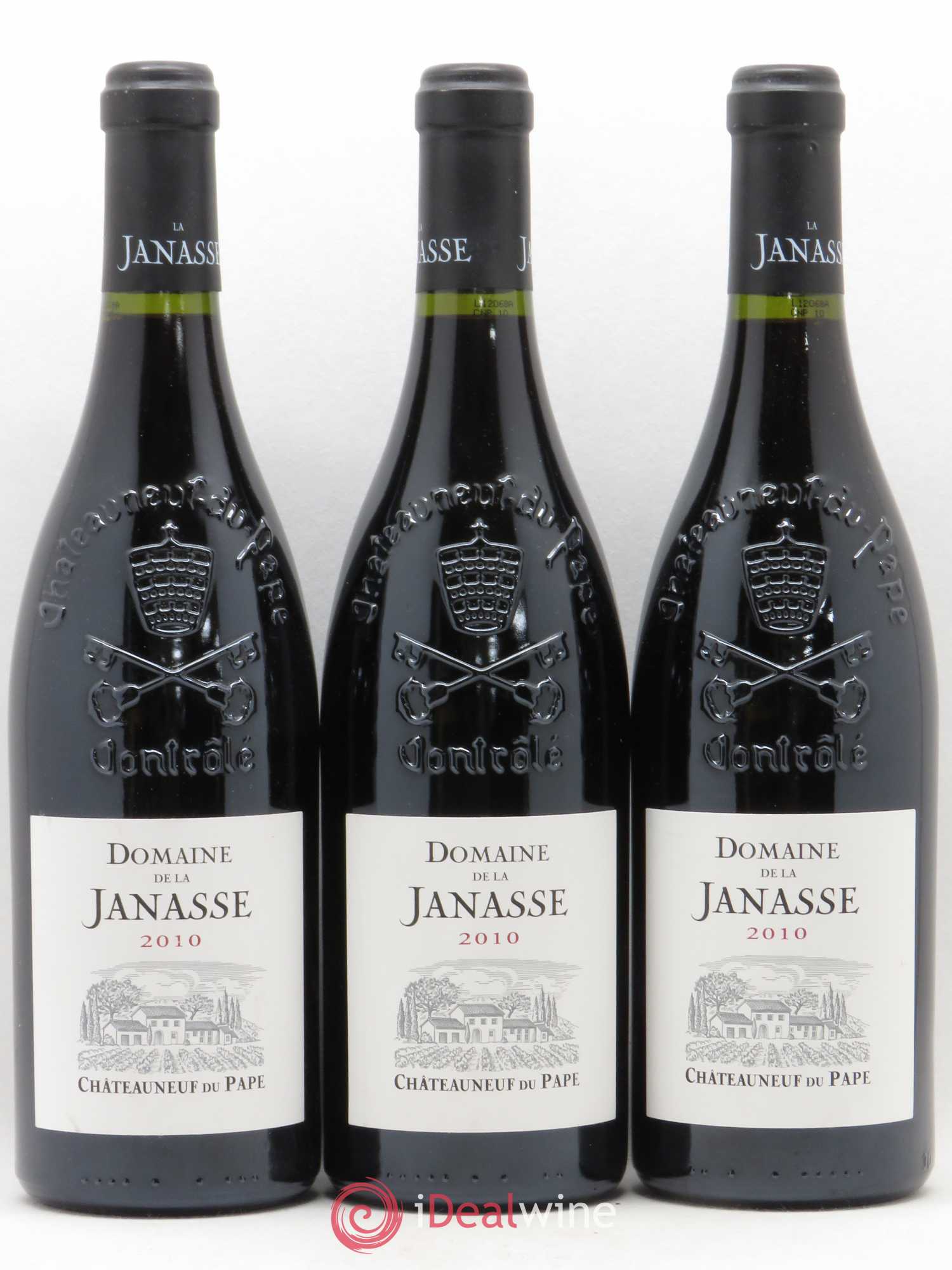 Châteauneuf-du-Pape La Janasse (Domaine de) 2010 - Lot de 3 bouteilles - 0