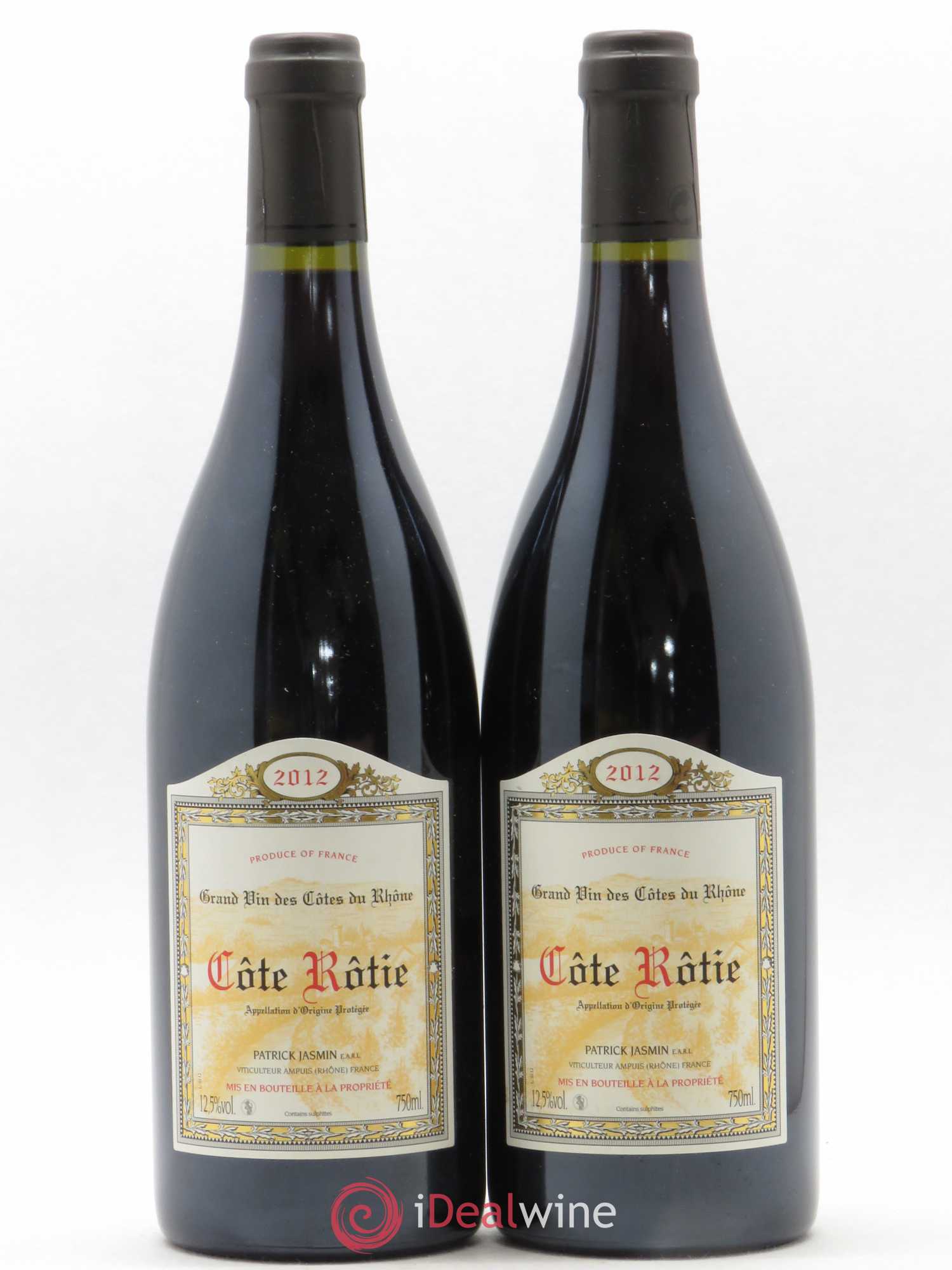 Côte-Rôtie Jasmin (Domaine) 2012 - Lot de 2 bouteilles - 0