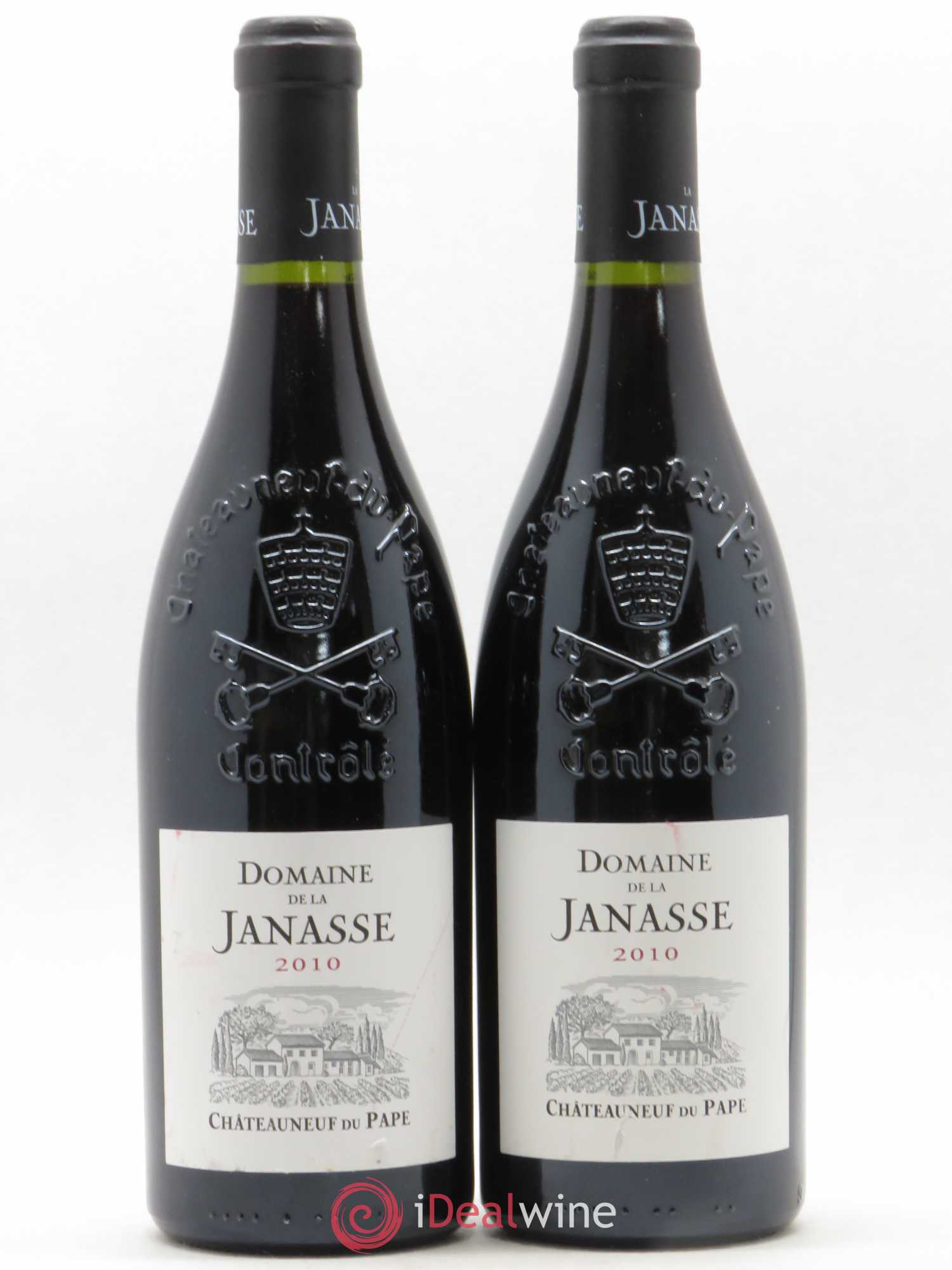 Châteauneuf-du-Pape La Janasse (Domaine de) 2010 - Lot de 2 bouteilles - 0