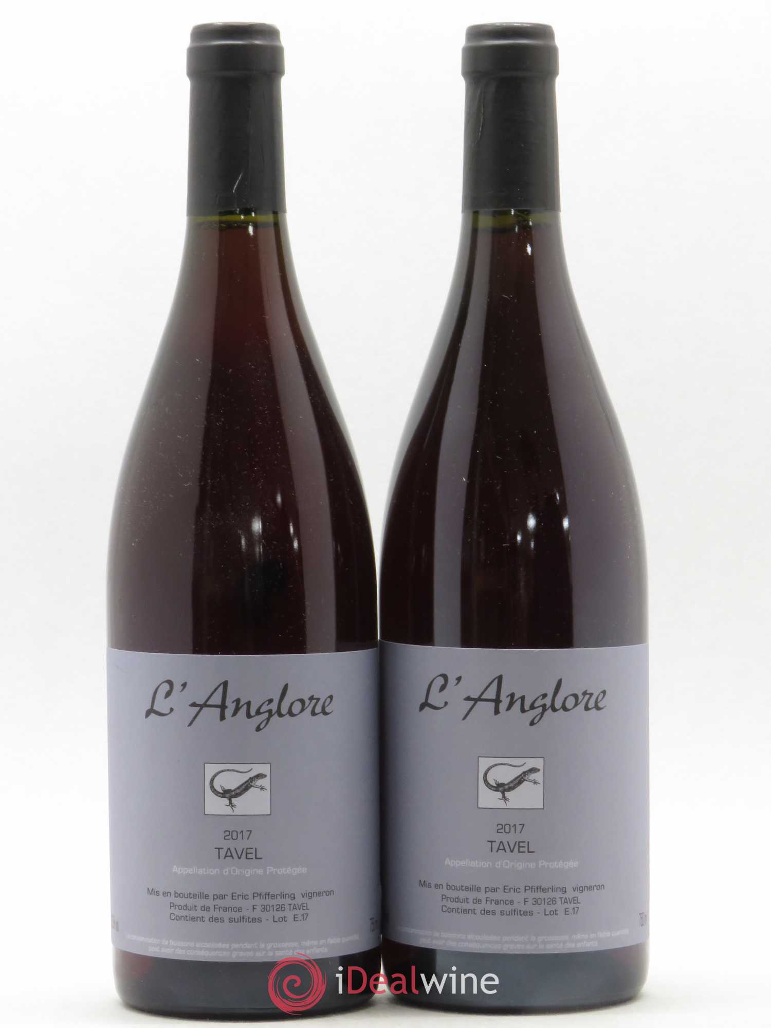 Tavel L'Anglore 2017 - Posten von 2 Flaschen - 0