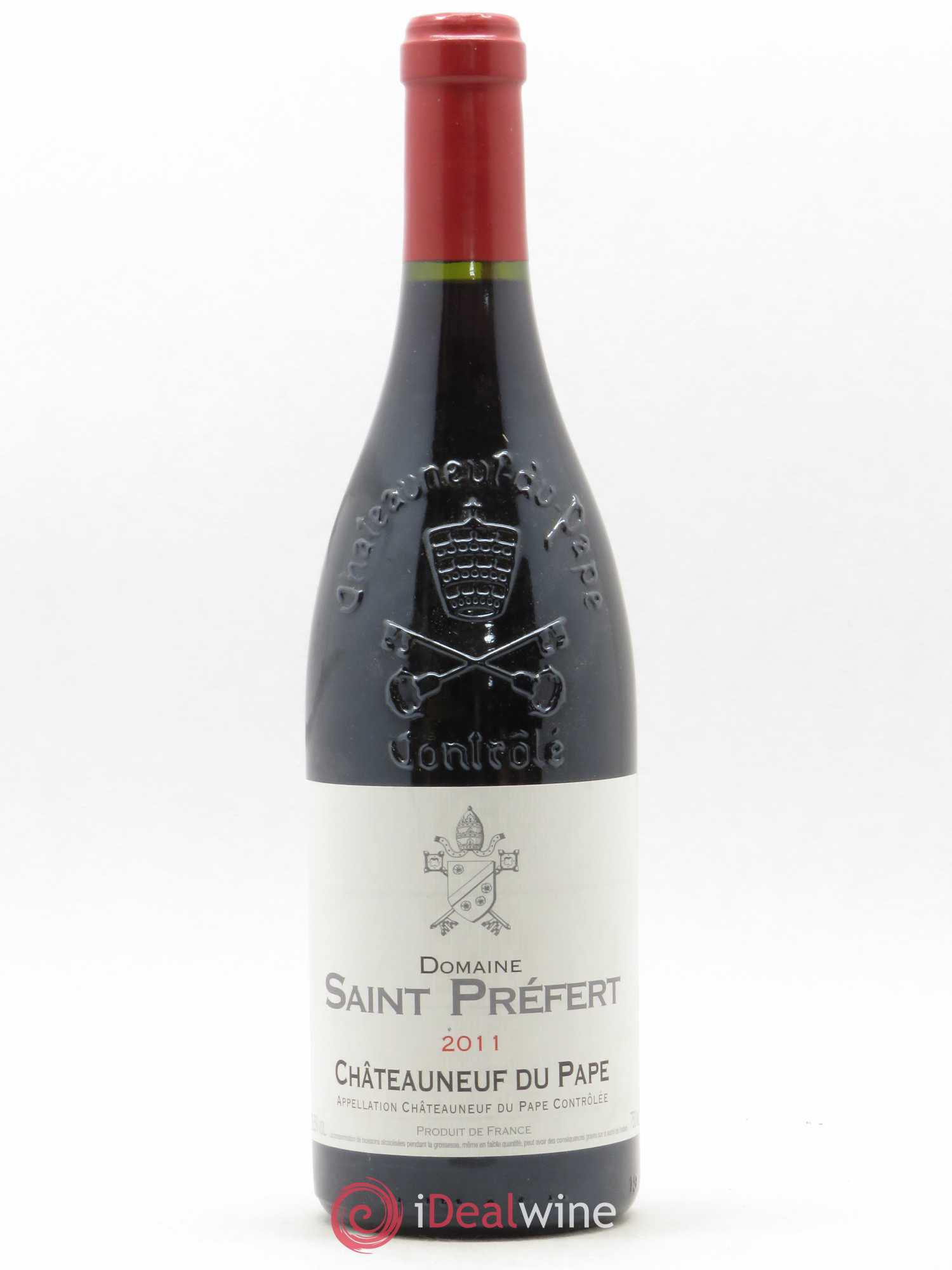 Châteauneuf-du-Pape Domaine Saint-Préfert 2011 - Lot de 1 bouteille - 0