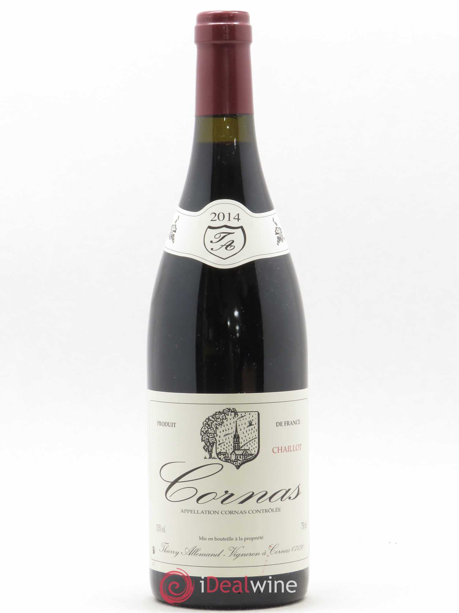 Cornas Chaillot Thierry Allemand 2014 - Lot de 1 bouteille - 0