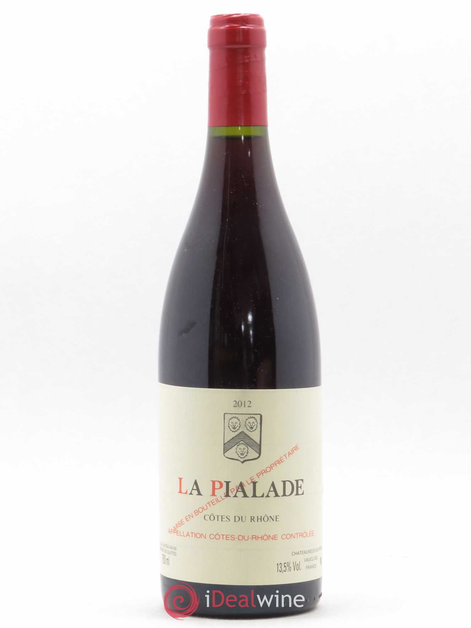 Côtes-du-Rhône La Pialade Emmanuel Reynaud 2012 - Lot de 1 bouteille - 0
