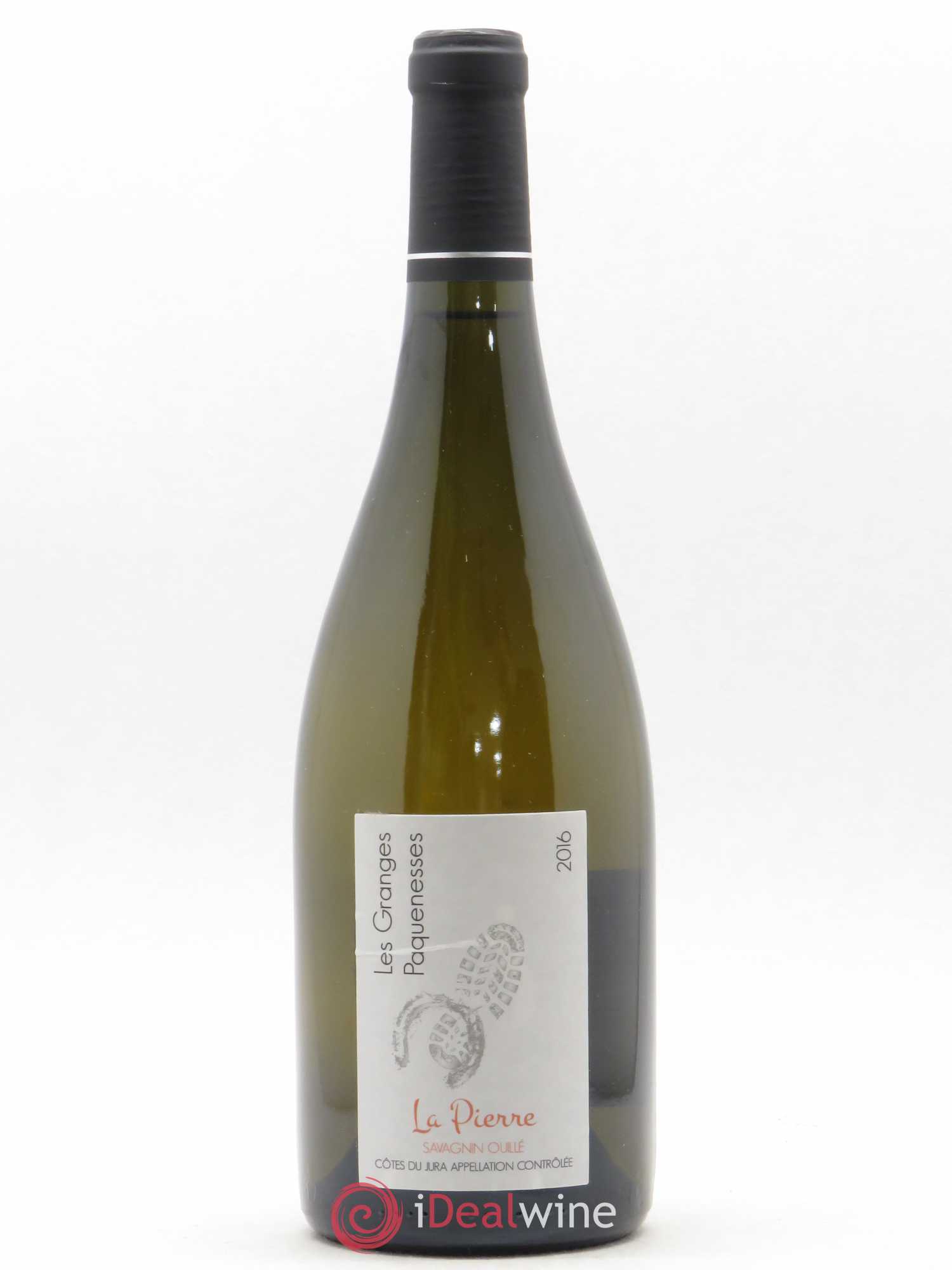 Côtes du Jura Pierre Domaine Granges Paquenesses 2016 - Posten von 1 Flasche - 0