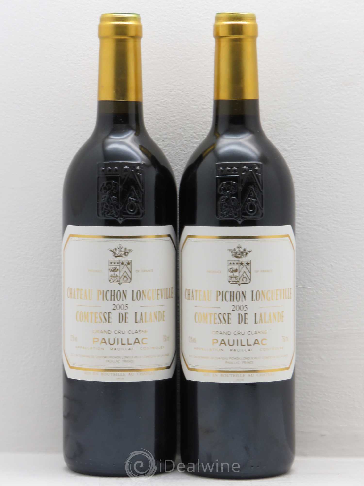 Château Pichon Longueville Comtesse de Lalande 2ème Grand Cru Classé 2005 - Lot de 2 bouteilles - 0