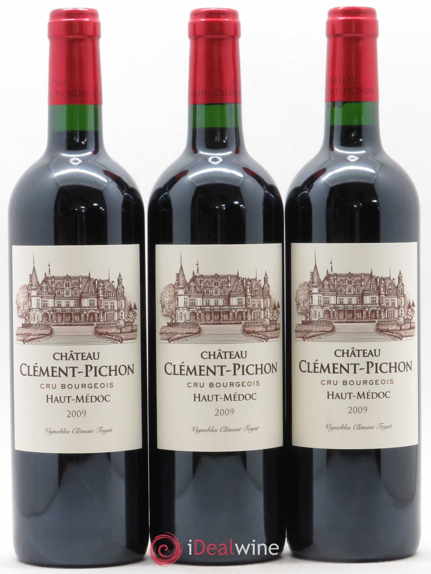Château Clément-Pichon Cru Bourgeois 2009 - Lot de 6 bouteilles - 2