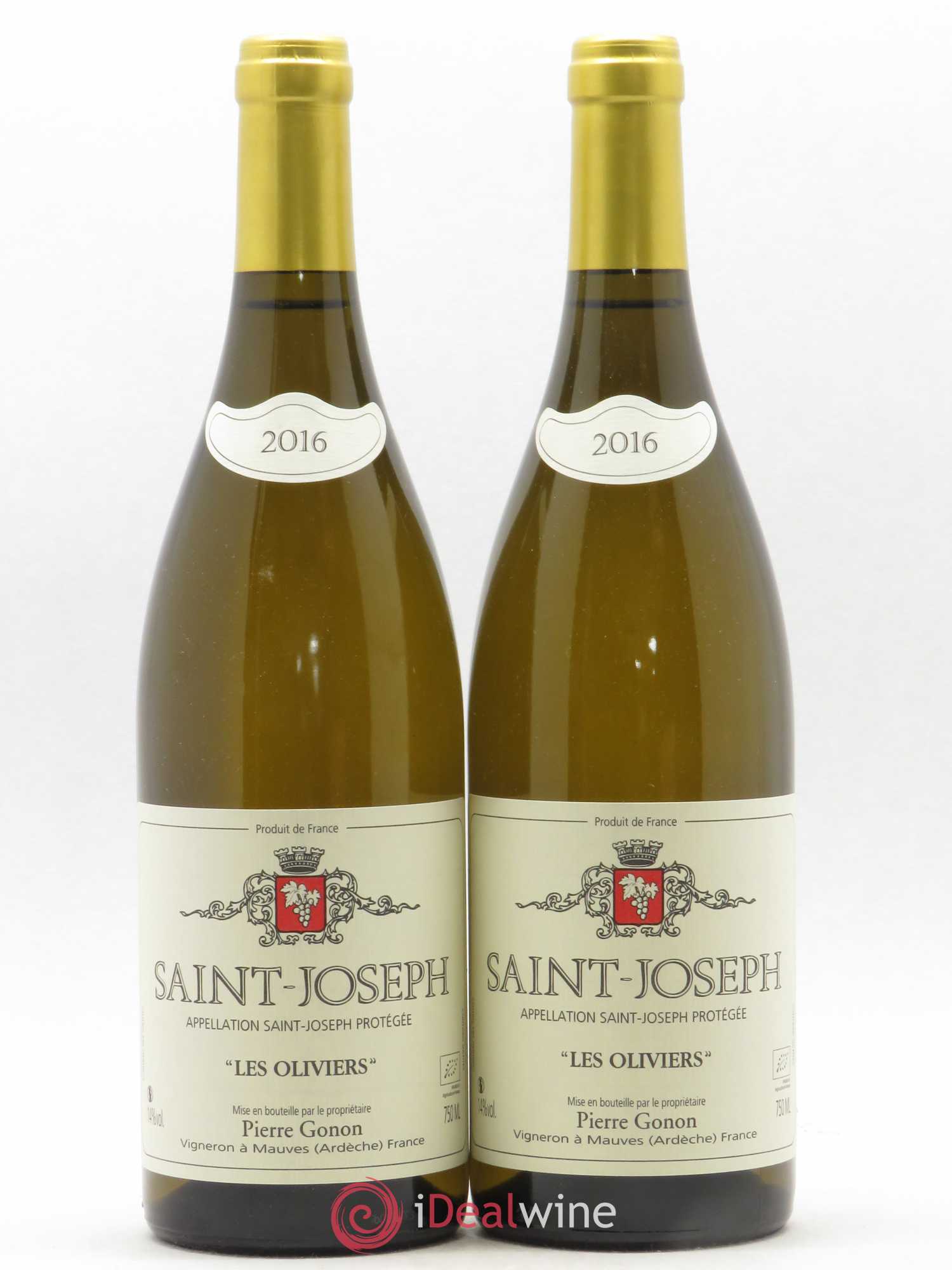 Saint-Joseph Les Oliviers Gonon (Domaine) 2016 - Lot de 2 bouteilles - 0
