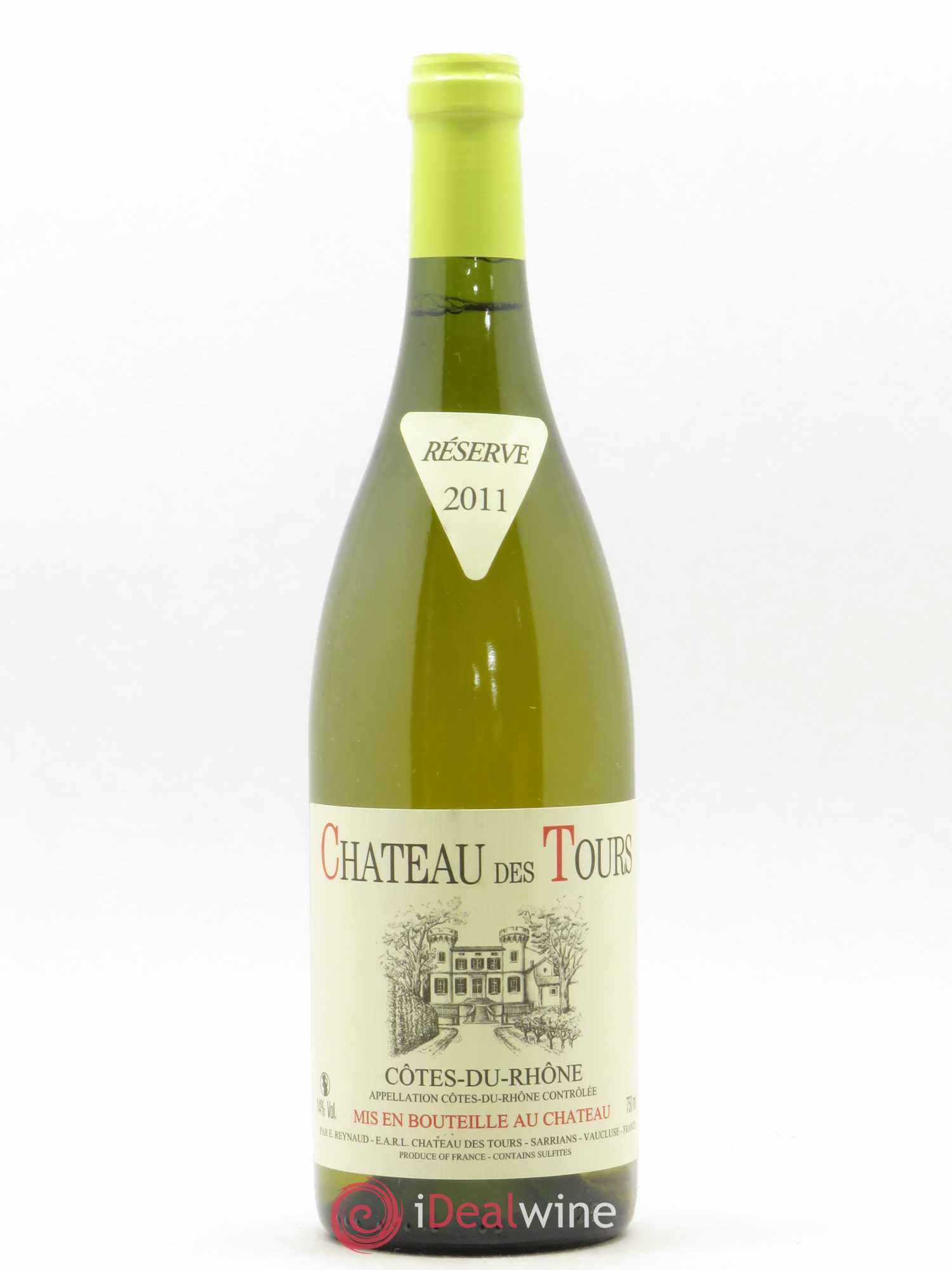 Côtes-du-Rhône Château des Tours Emmanuel Reynaud 2011 - Lot de 1 bouteille - 0