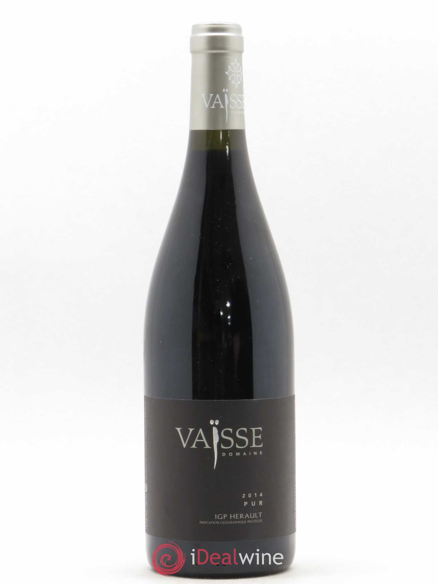 Pays d'Hérault Pur Vaisse (Domaine) 2014 - Lot de 1 bouteille - 0