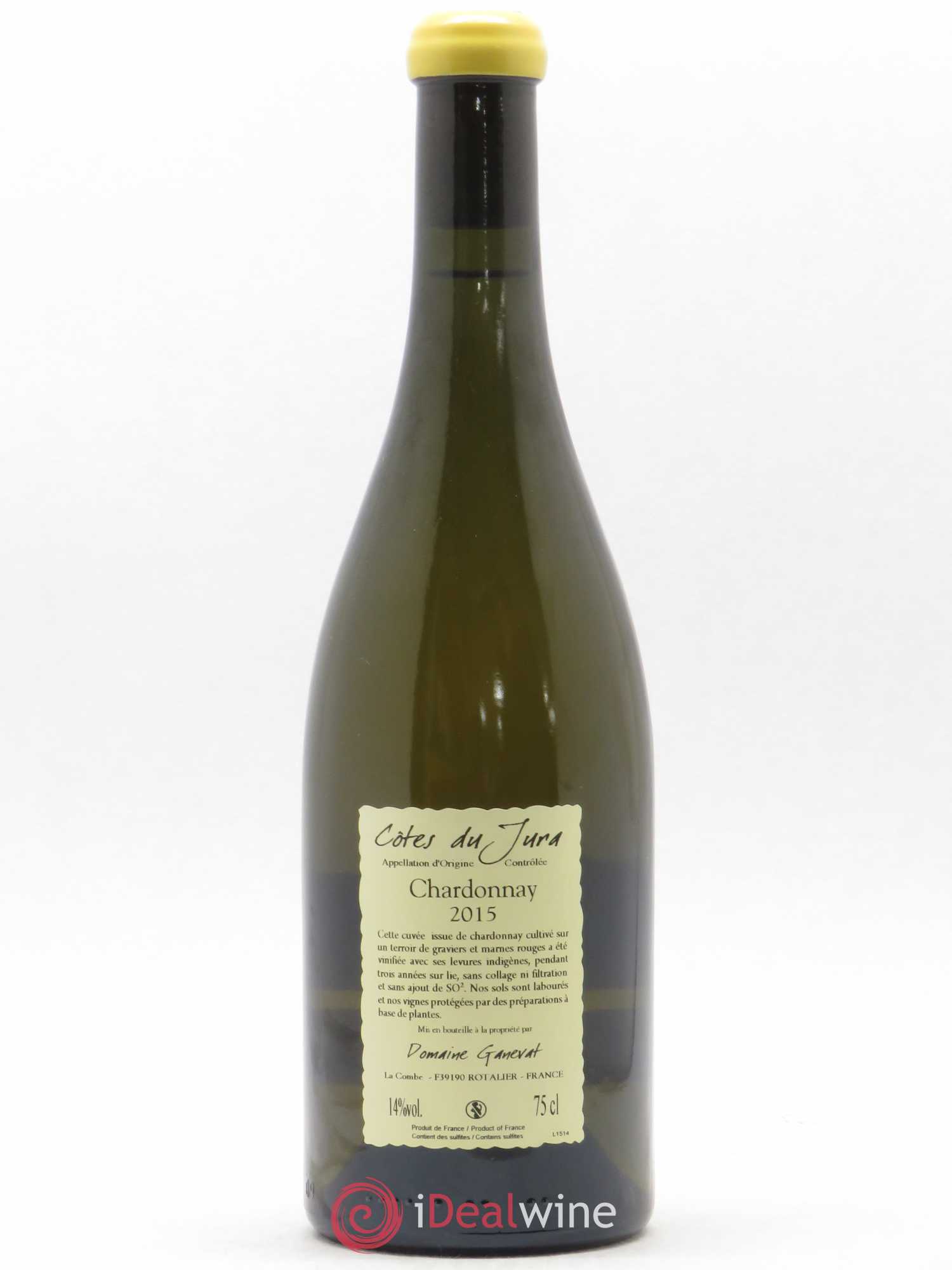 Côtes du Jura Les Gryphées Vieilles Vignes Jean-François Ganevat (Domaine) 2015 - Lot de 1 bouteille - 1