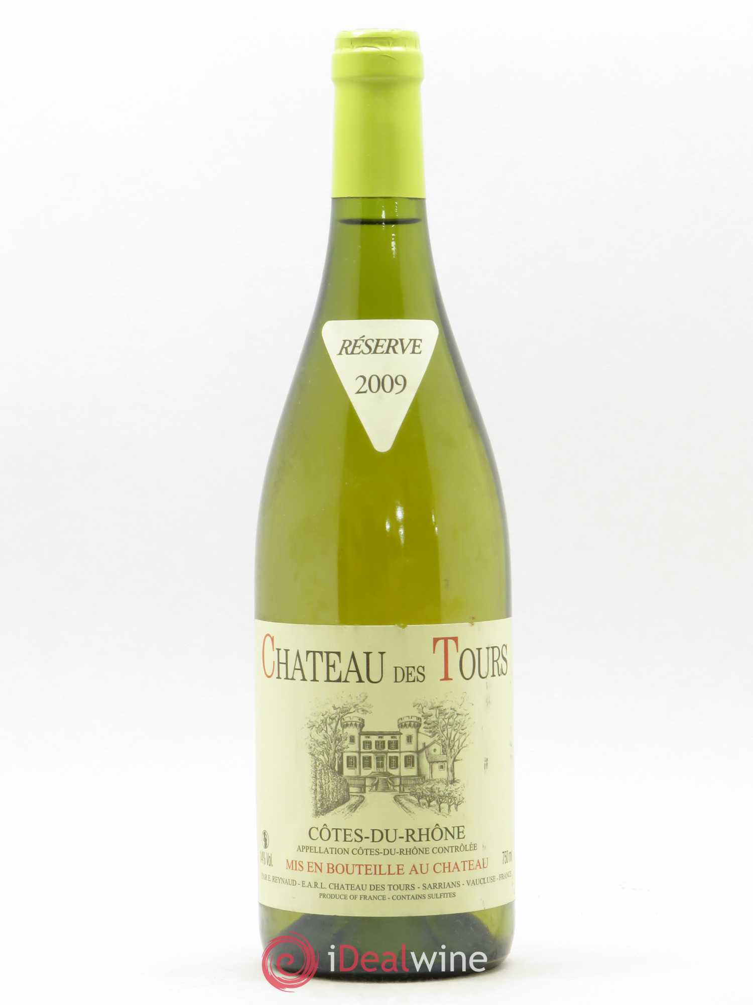 Côtes-du-Rhône Château des Tours Emmanuel Reynaud 2009 - Lot de 1 bouteille - 0