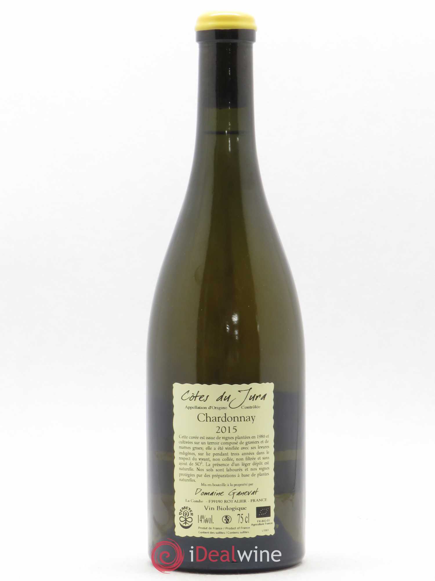 Côtes du Jura Cuvée Florine Jean-François Ganevat (Domaine) 2015 - Lot de 1 bouteille - 1