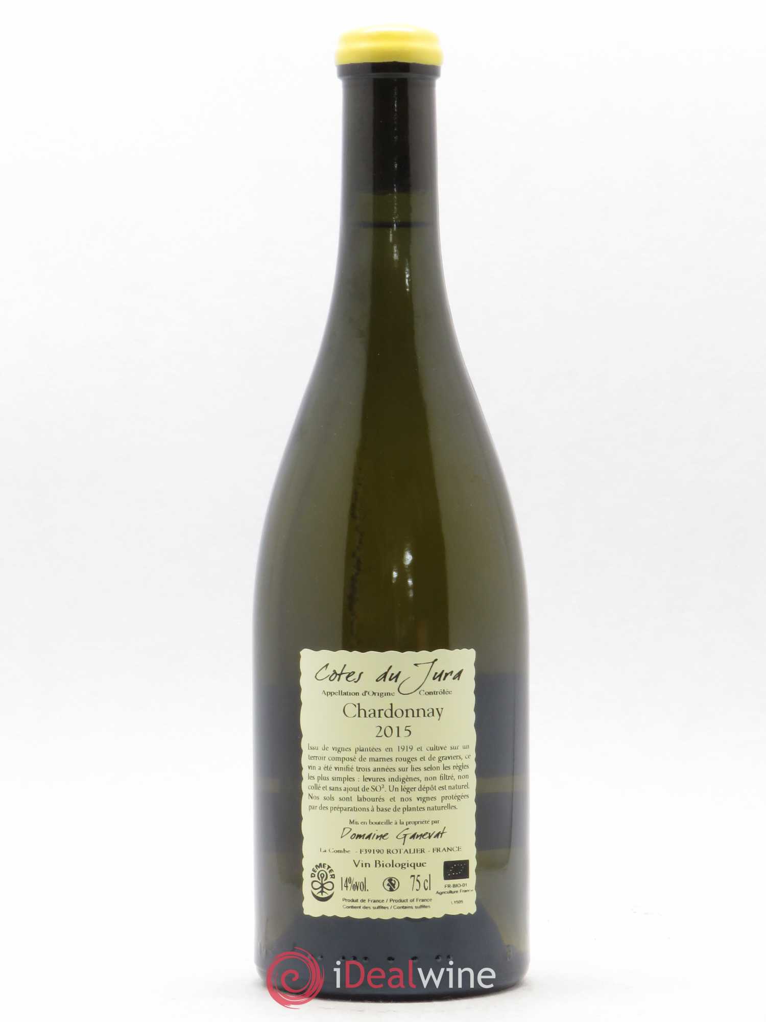 Côtes du Jura Les Grands Teppes Vieilles Vignes Jean-François Ganevat (Domaine) 2015 - Lot de 1 bouteille - 1