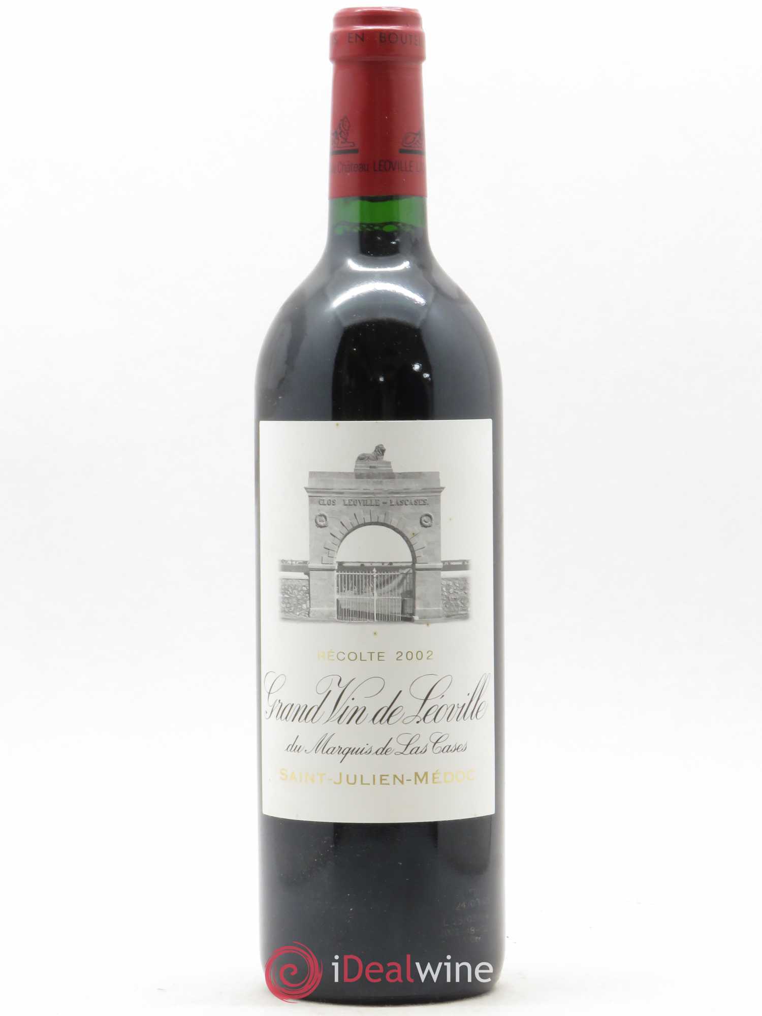 Château Léoville Las Cases 2ème Grand Cru Classé 2002 - Lot de 1 bouteille - 0