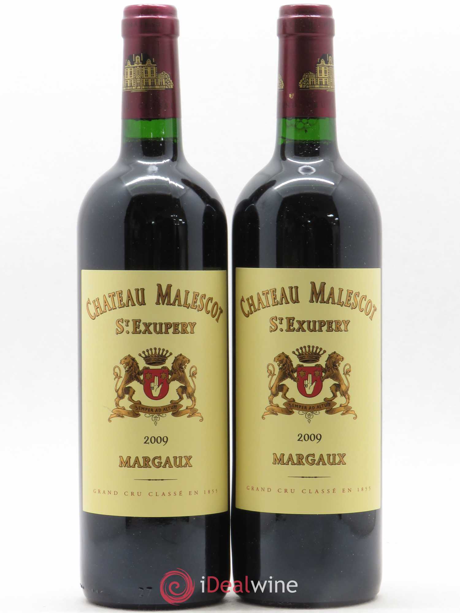 Château Malescot Saint-Exupéry 3ème Grand Cru Classé 2009 - Lot de 2 bouteilles - 0