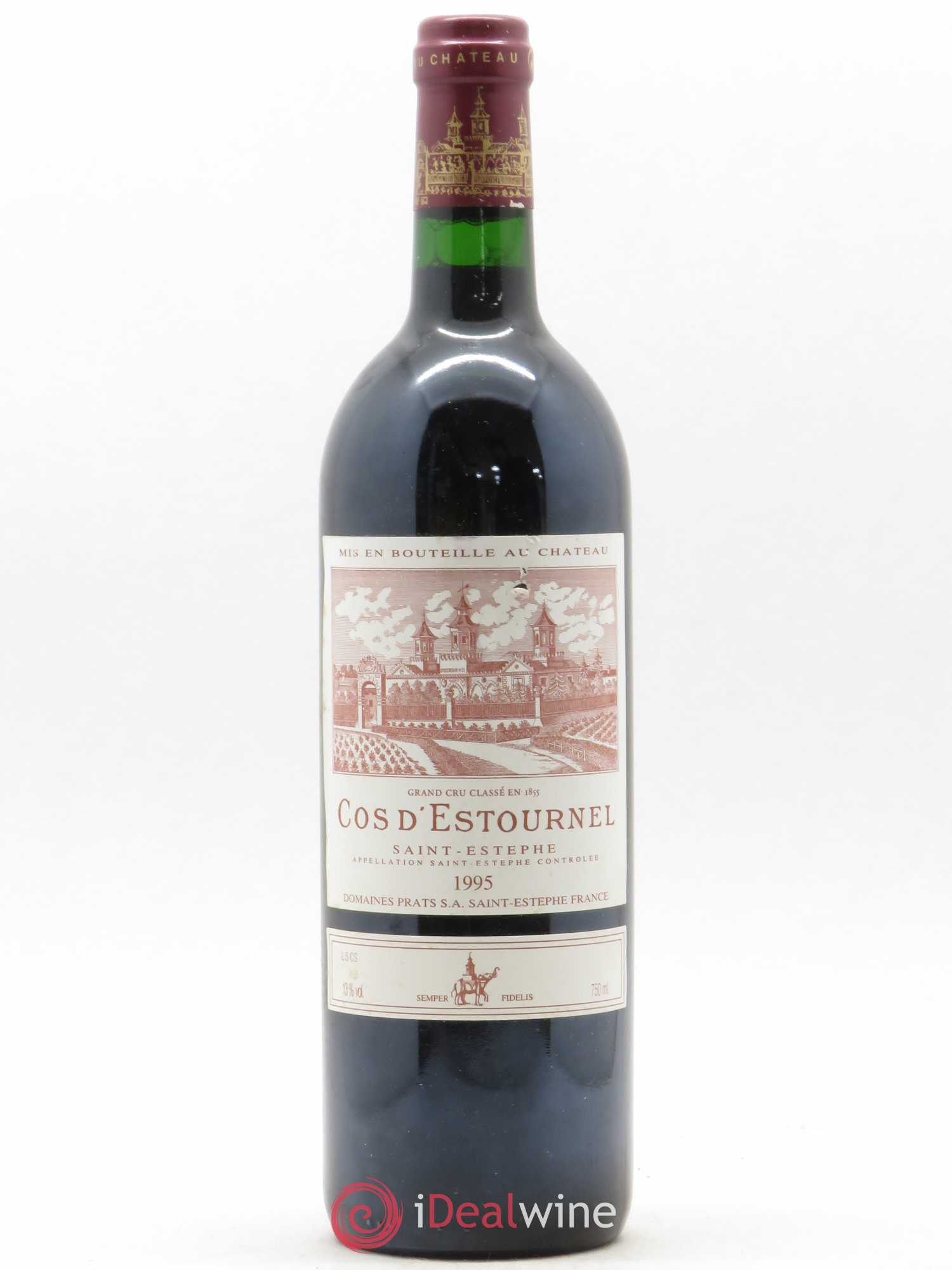 Cos d'Estournel 2ème Grand Cru Classé 1995 - Lot de 1 bouteille - 0
