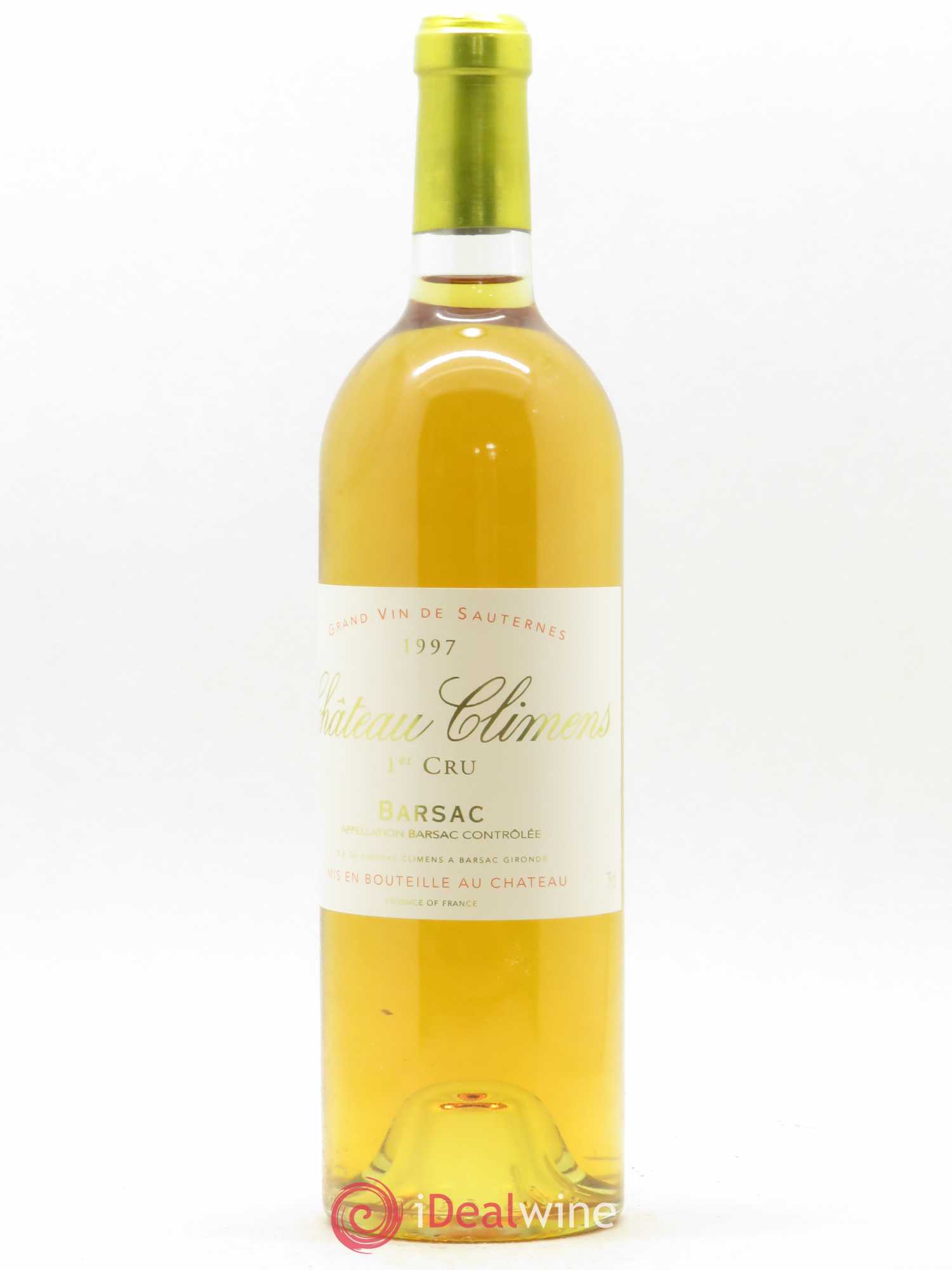 Château Climens 1er Grand Cru Classé 1997 - Lotto di 1 bottiglia - 0
