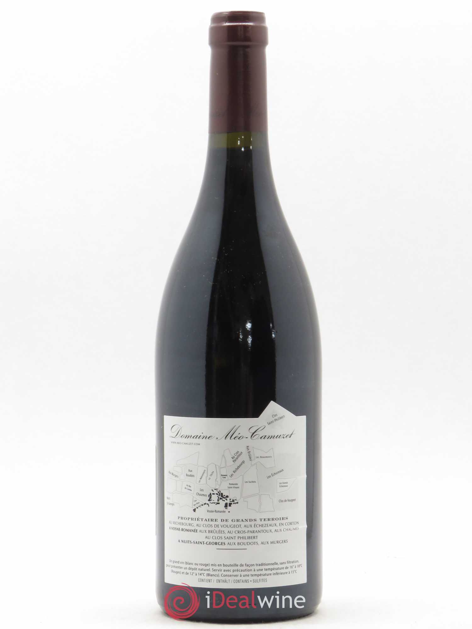 Clos de Vougeot Grand Cru Méo-Camuzet (Domaine) 2016 - Lot de 1 bouteille - 1