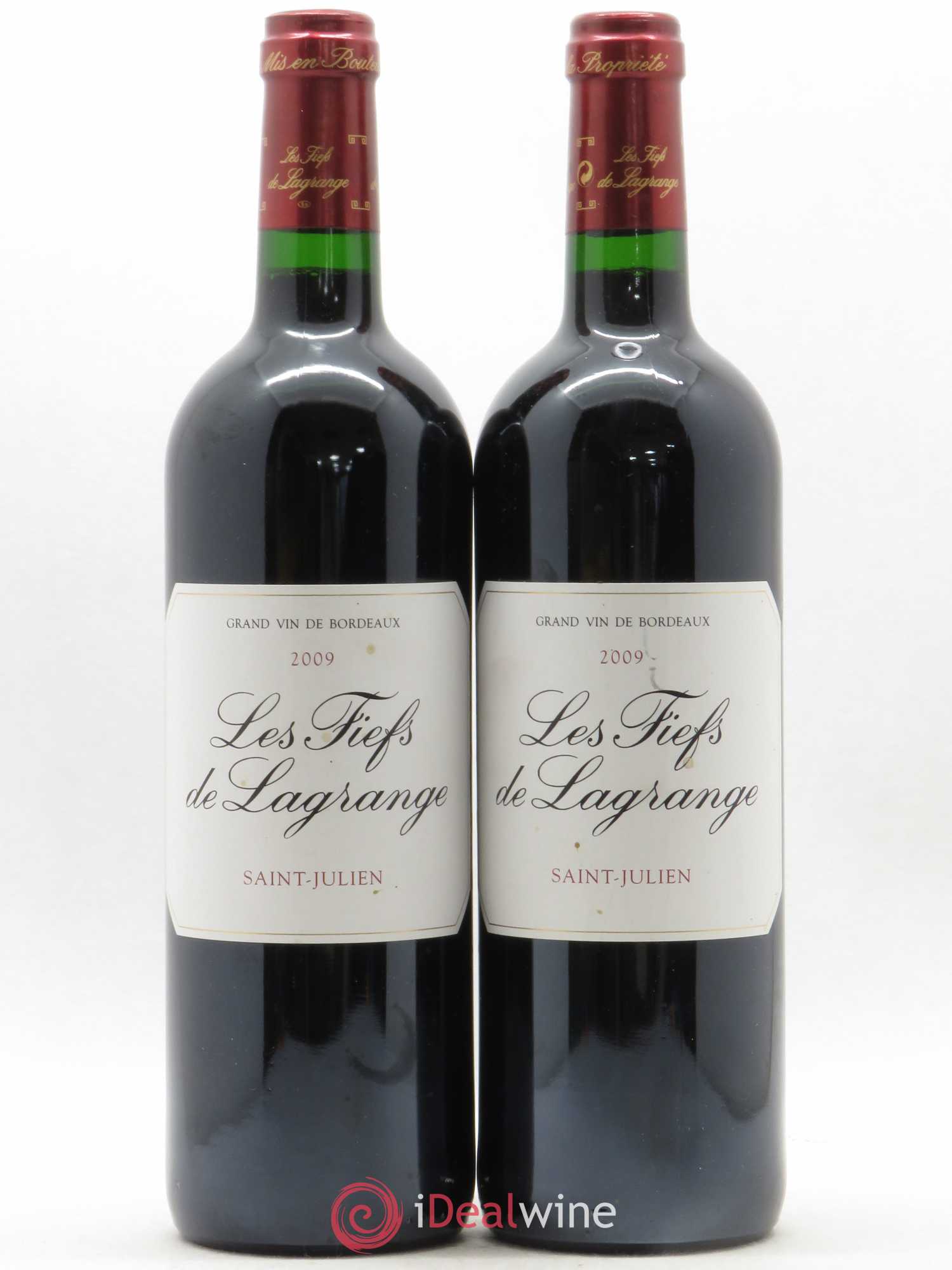 Les Fiefs de Lagrange Second Vin 2009 - Lot de 2 bouteilles - 0