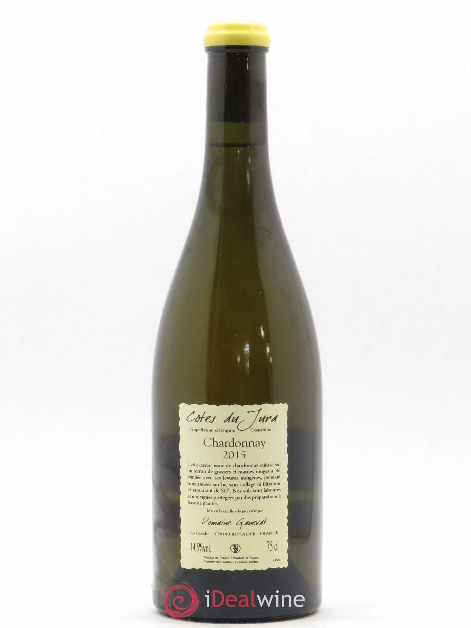Côtes du Jura Les Gryphées Vieilles Vignes Jean-François Ganevat (Domaine) 2015 - Lot de 1 bouteille - 1