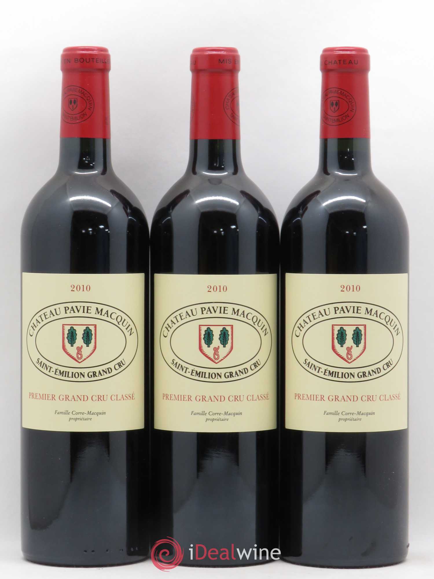 Château Pavie Macquin 1er Grand Cru Classé B 2010 - Lot de 6 bouteilles - 2
