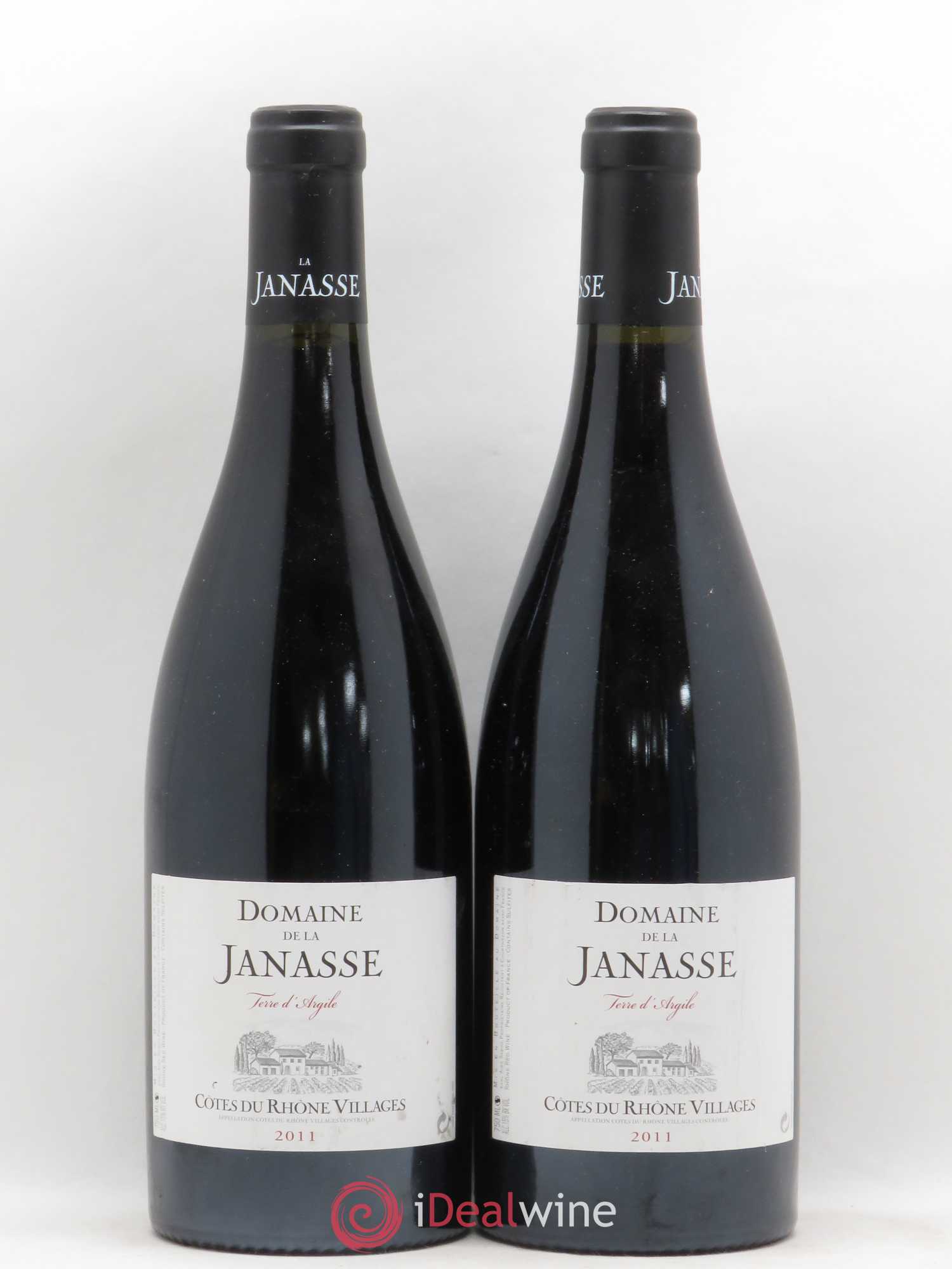 Côtes-du-Rhône-Villages Terre d'Argile La Janasse (Domaine de) 2011 - Lot de 2 bouteilles - 0