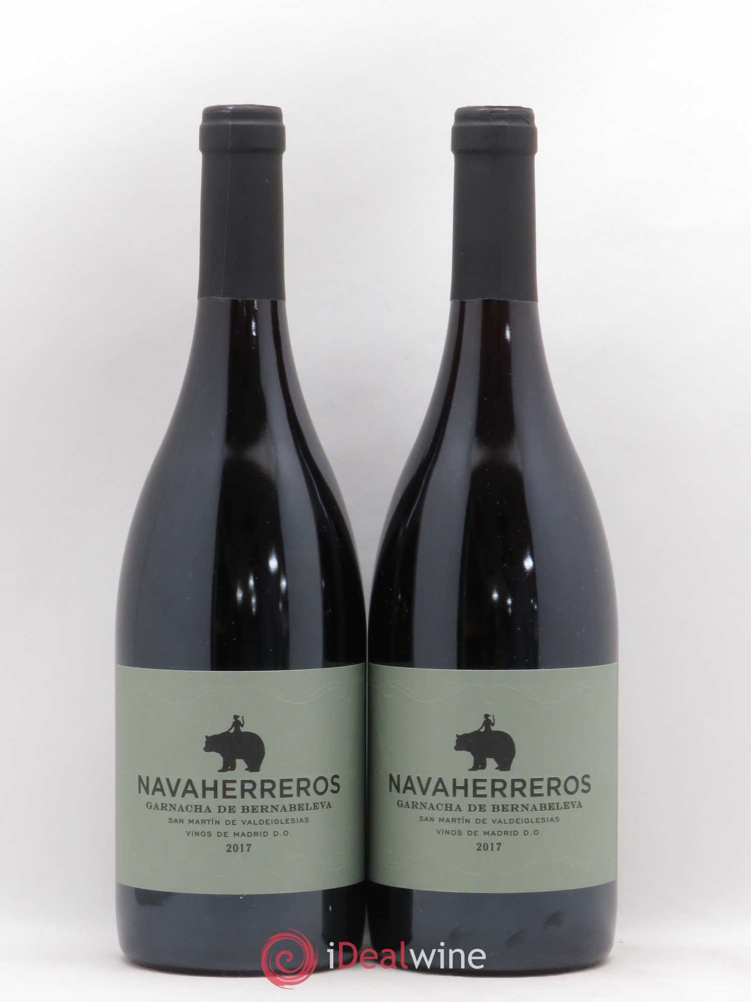 Espagne Vinos de Madrid DO Garnacha de Bernabeleva Navaherreros (sans prix de réserve) 2017 - Posten von 2 Flaschen - 0