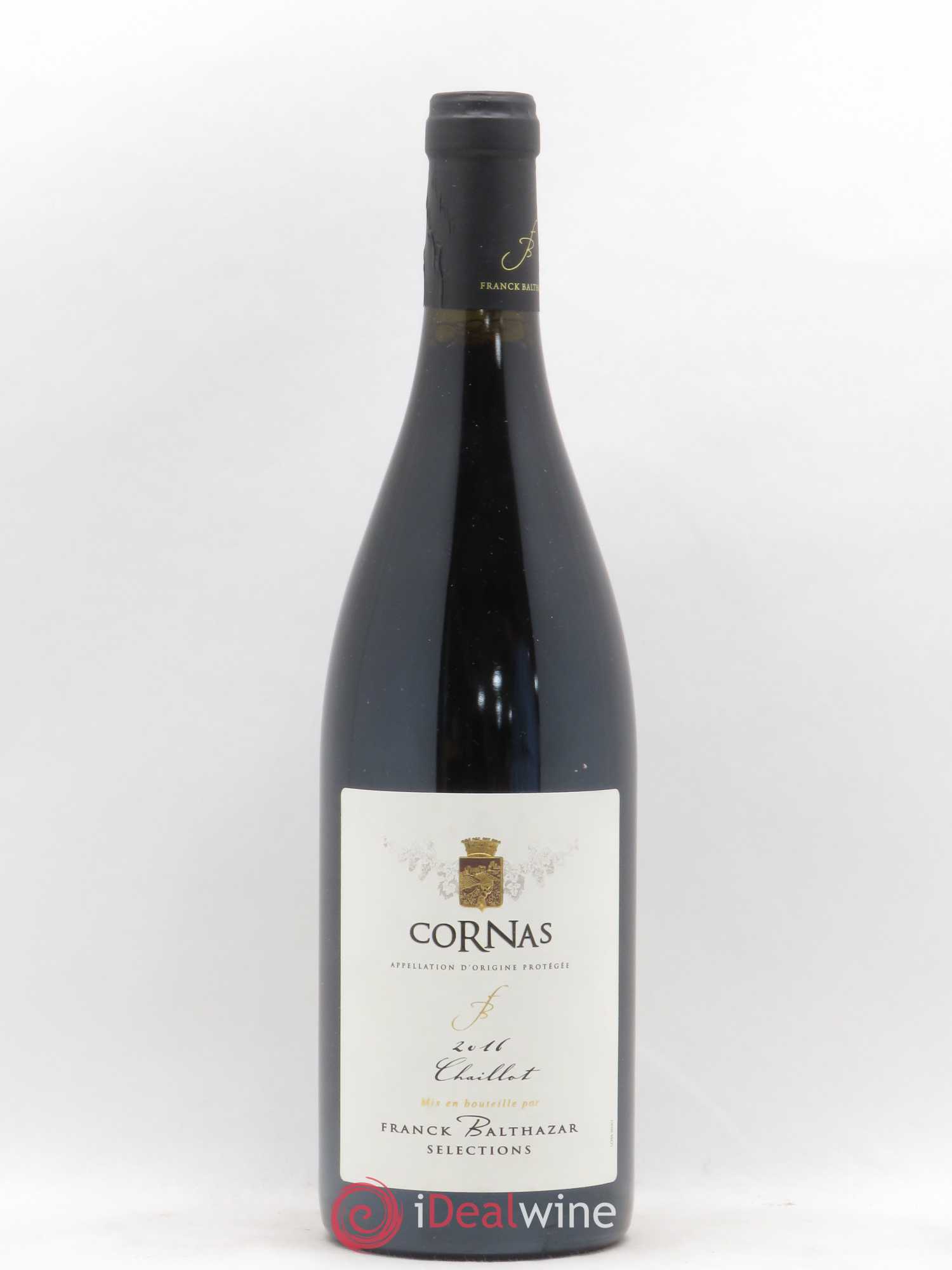 Cornas Chaillot Franck Balthazar (Domaine) 2016 - Lot de 1 bouteille - 0