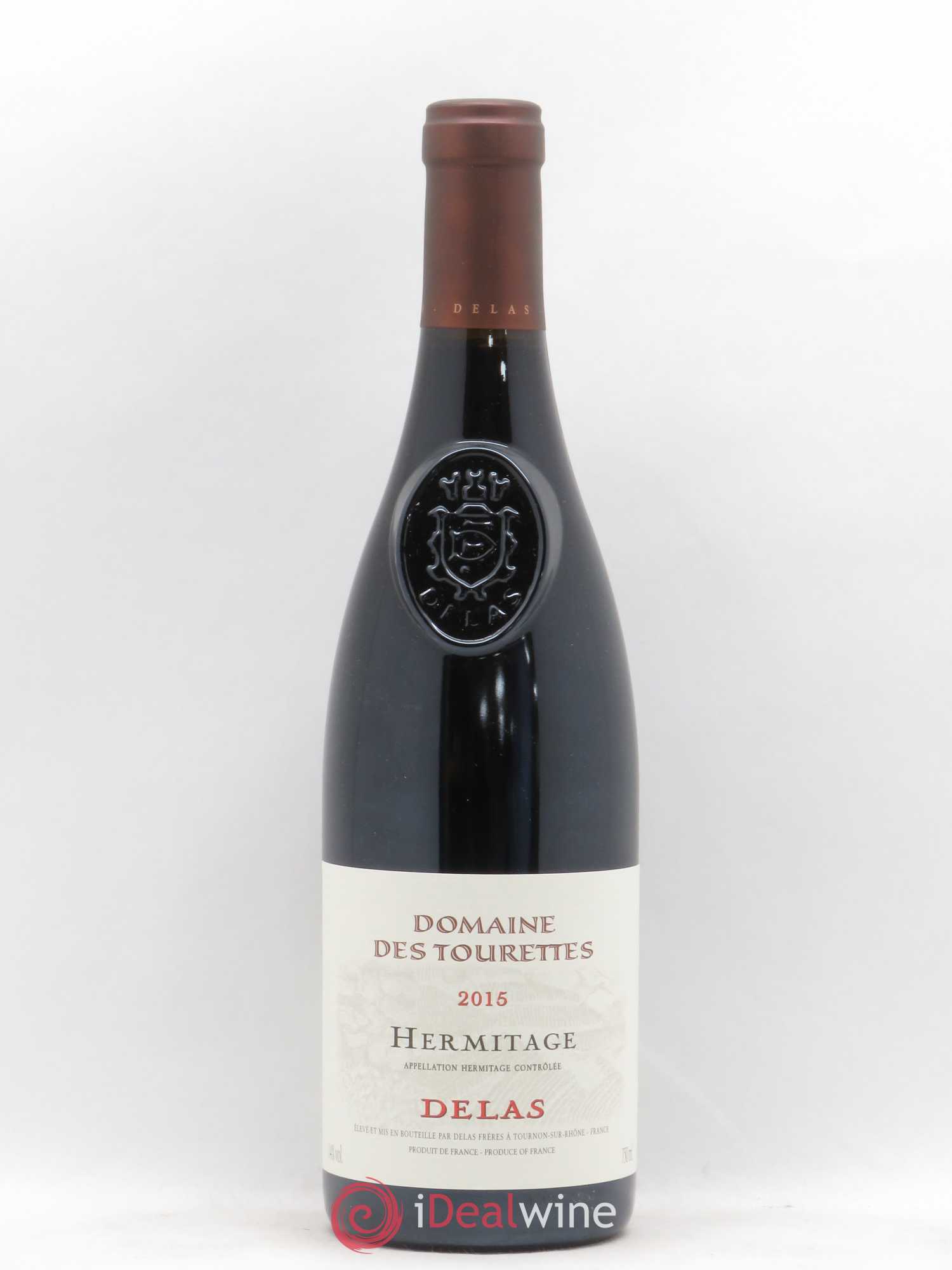 Hermitage Domaine des Tourettes Delas Frères 2015 - Lot de 1 bouteille - 0