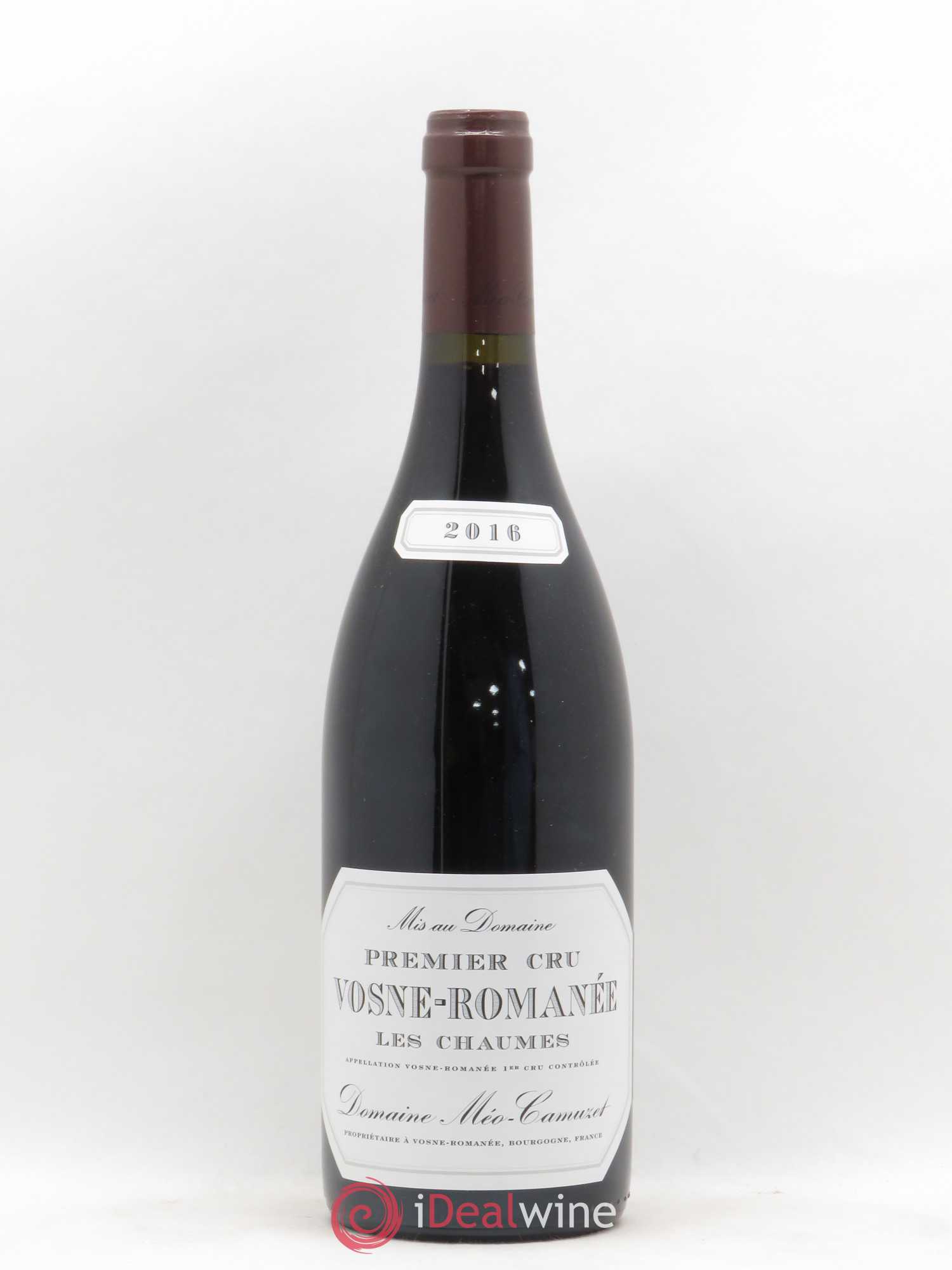 Vosne-Romanée 1er Cru Les Chaumes Méo-Camuzet (Domaine) 2016 - Lot de 1 bouteille - 0