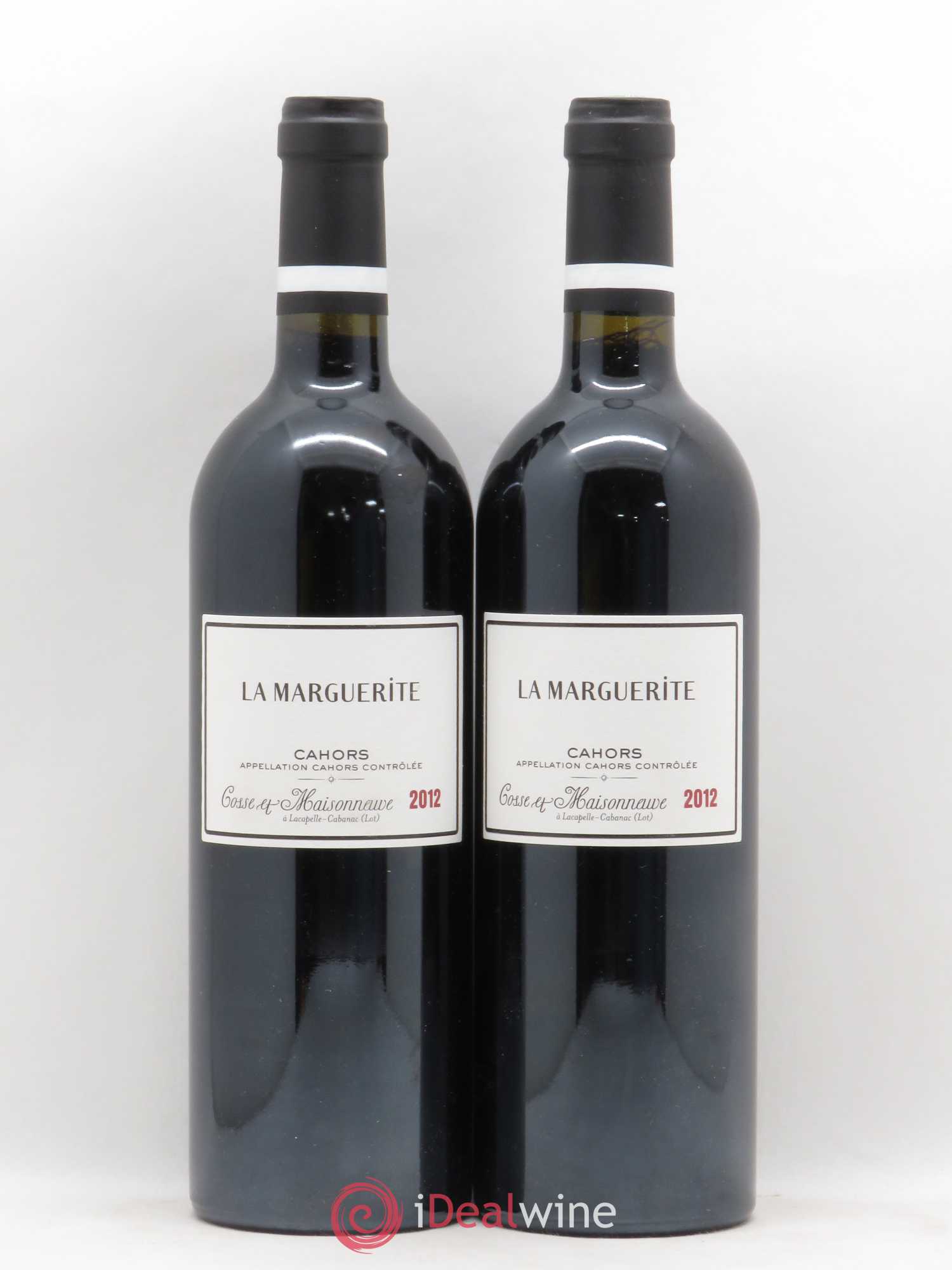 Cahors La Marguerite Cosse-Maisonneuve (Domaine) 2012 - Lot de 2 bouteilles - 0