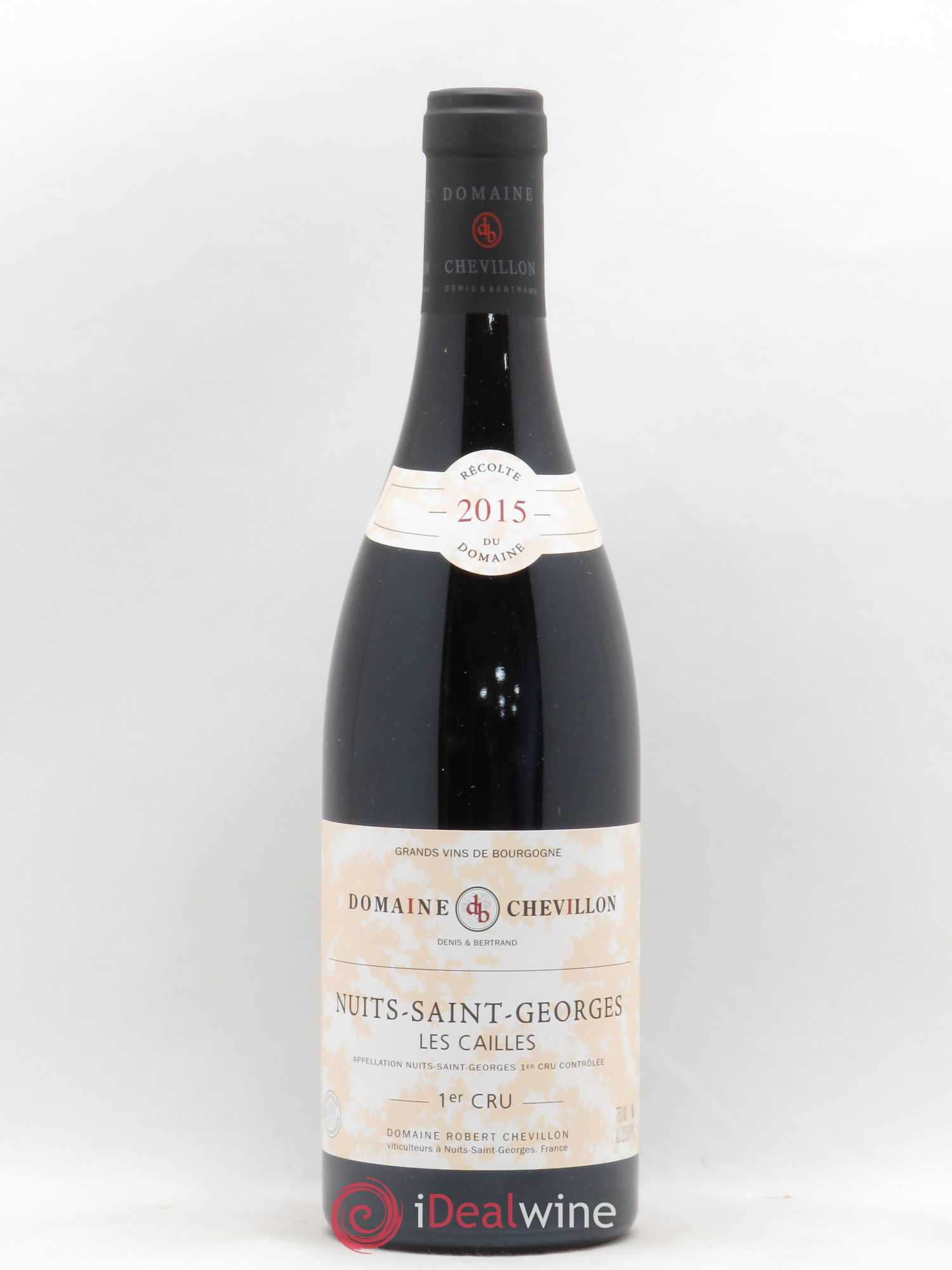 Nuits-Saint-Georges 1er Cru Les Cailles Robert Chevillon 2015 - Lot de 1 bouteille - 0
