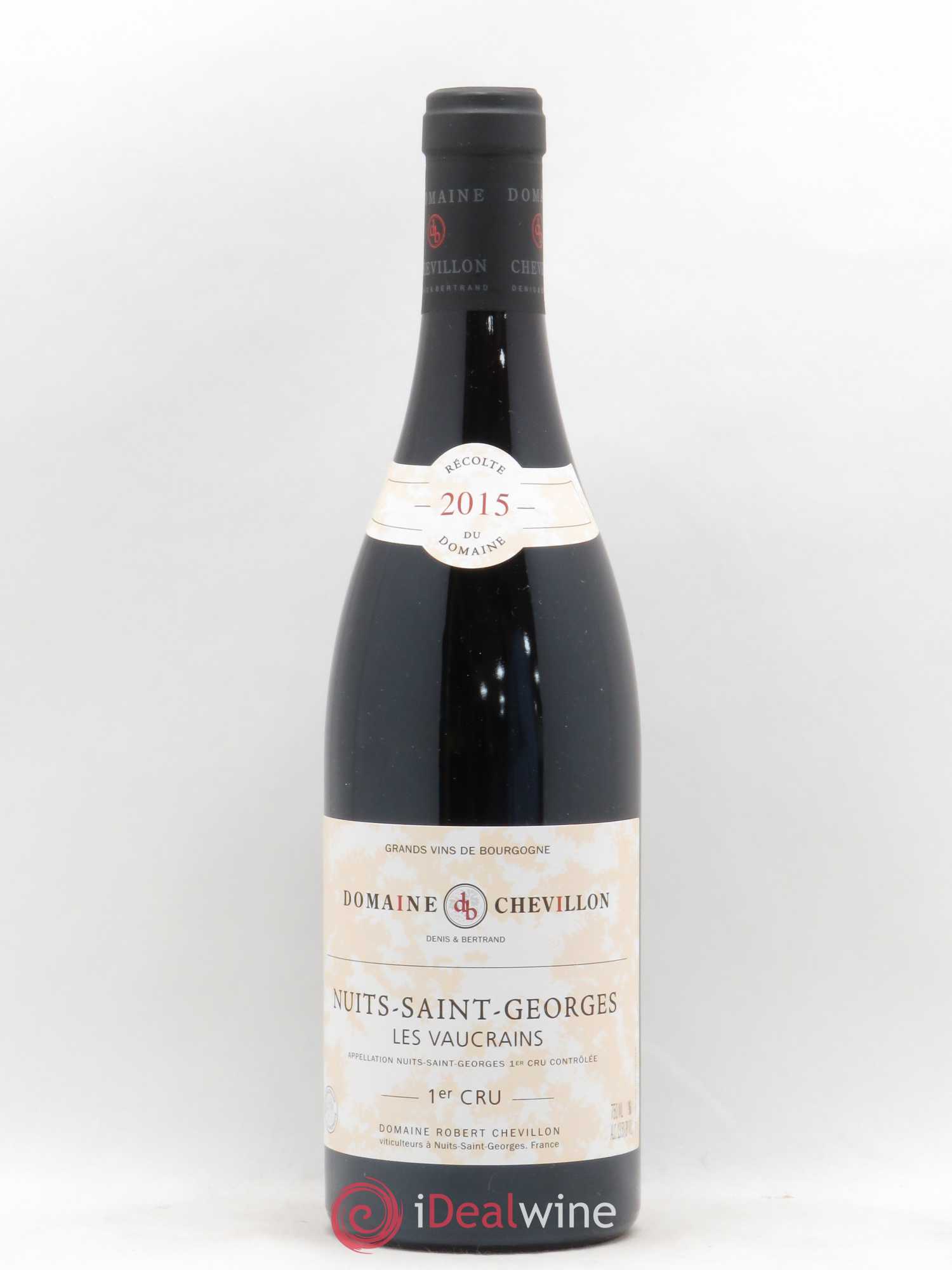 Nuits-Saint-Georges 1er Cru Les Vaucrains Robert Chevillon 2015 - Lot de 1 bouteille - 0