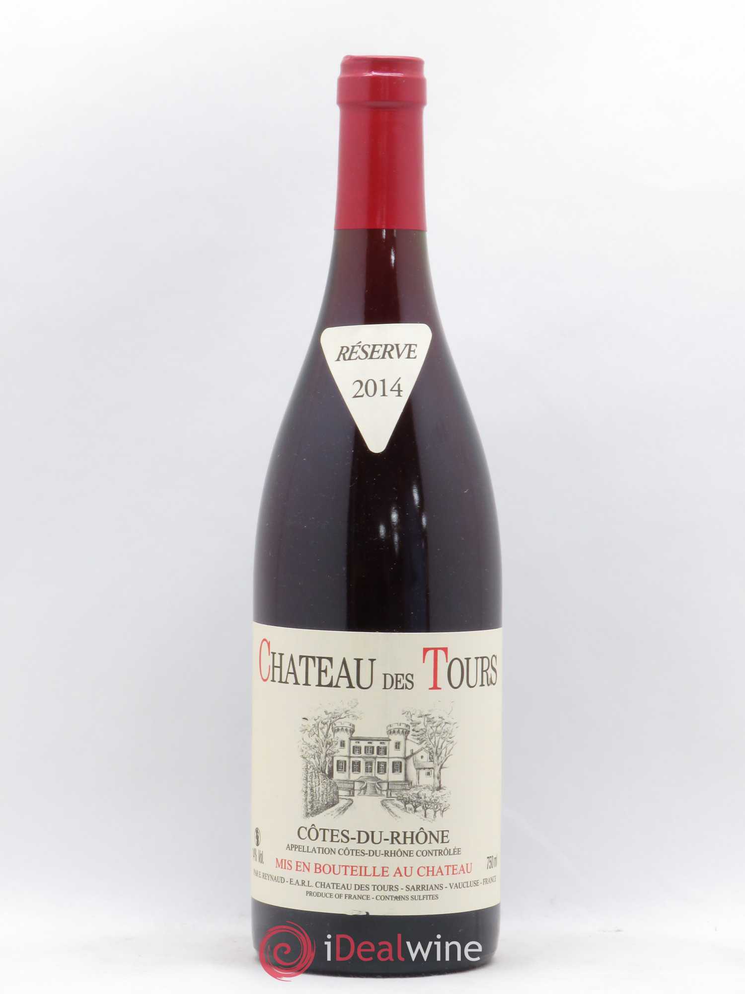 Côtes-du-Rhône Château des Tours Emmanuel Reynaud 2014 - Lot de 1 bouteille - 0