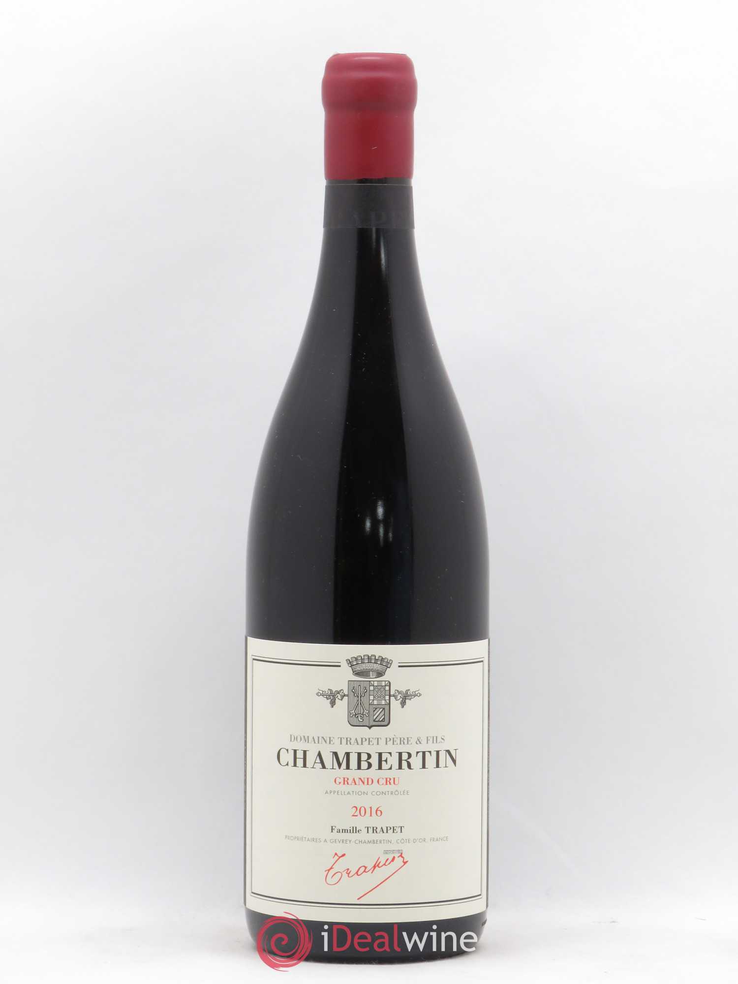 Chambertin Grand Cru Domaine Trapet 2016 - Lot de 1 bouteille - 0