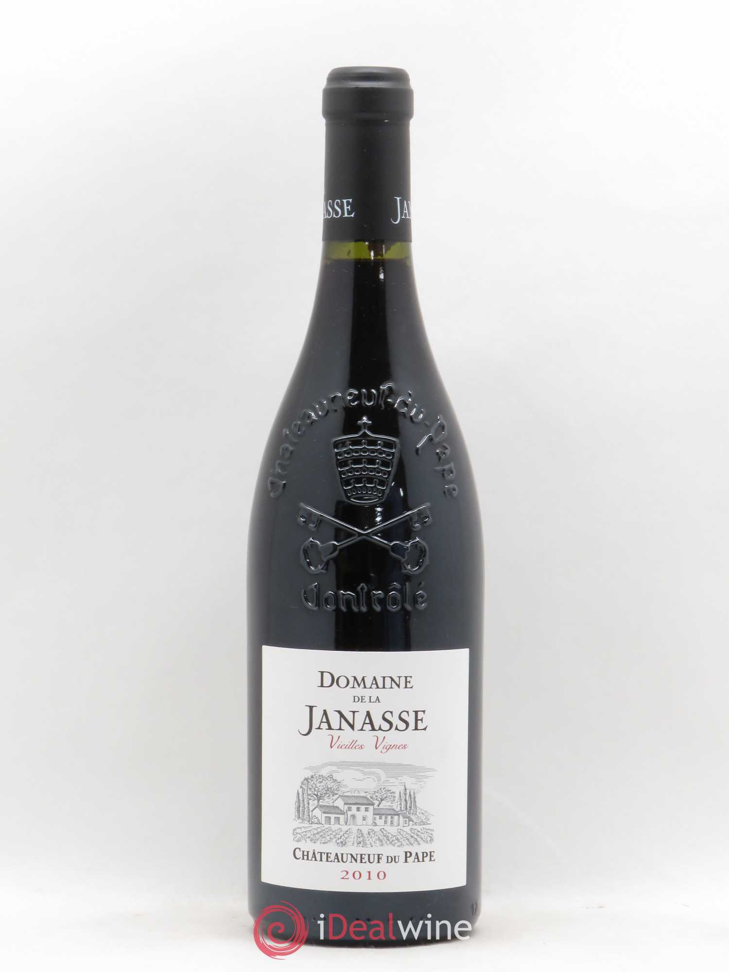 Châteauneuf-du-Pape Cuvée Vieilles Vignes La Janasse (Domaine de) 2010 - Lot de 1 bouteille - 0