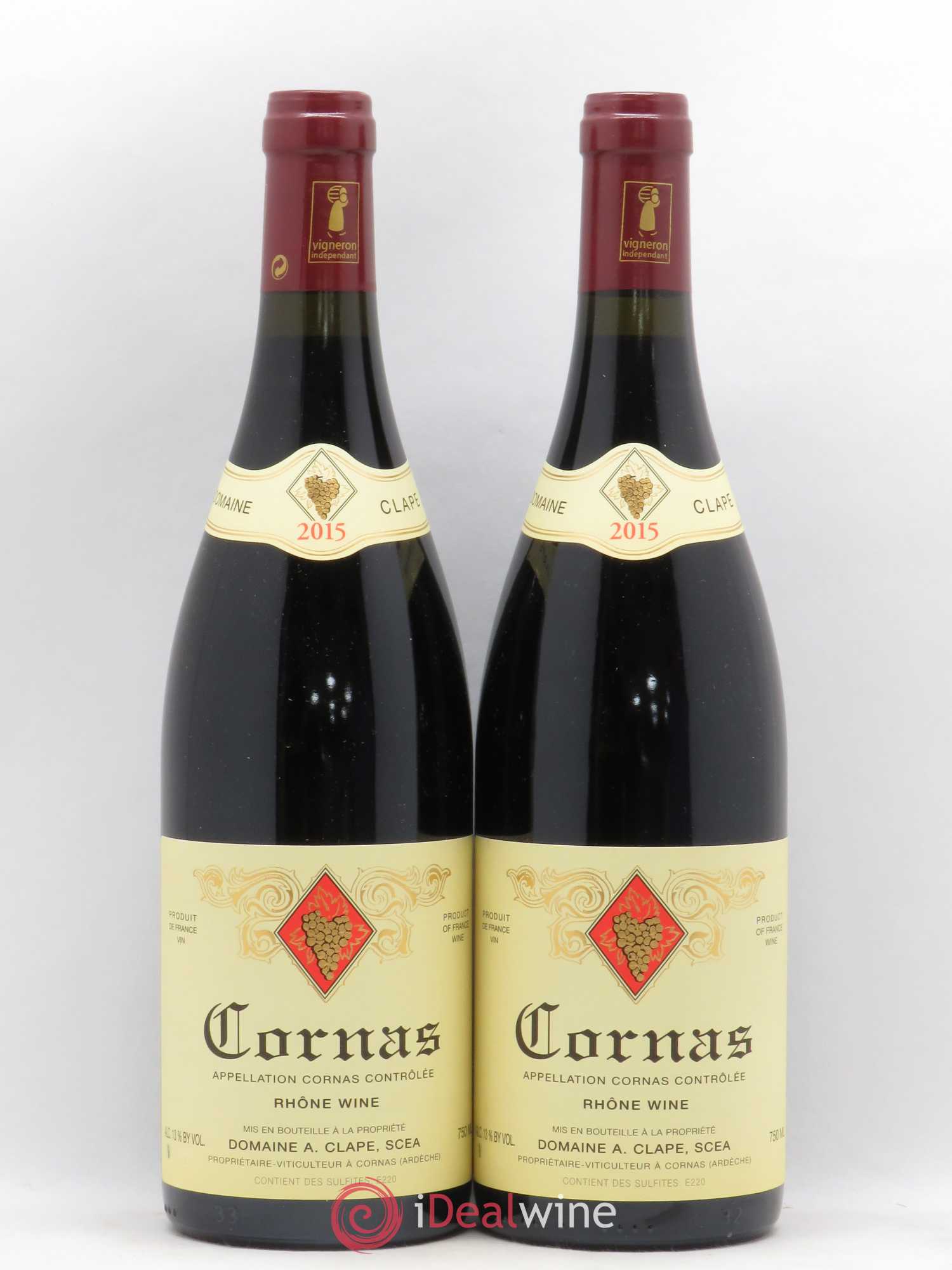 Cornas Auguste Clape 2015 - Lot de 2 bouteilles - 0