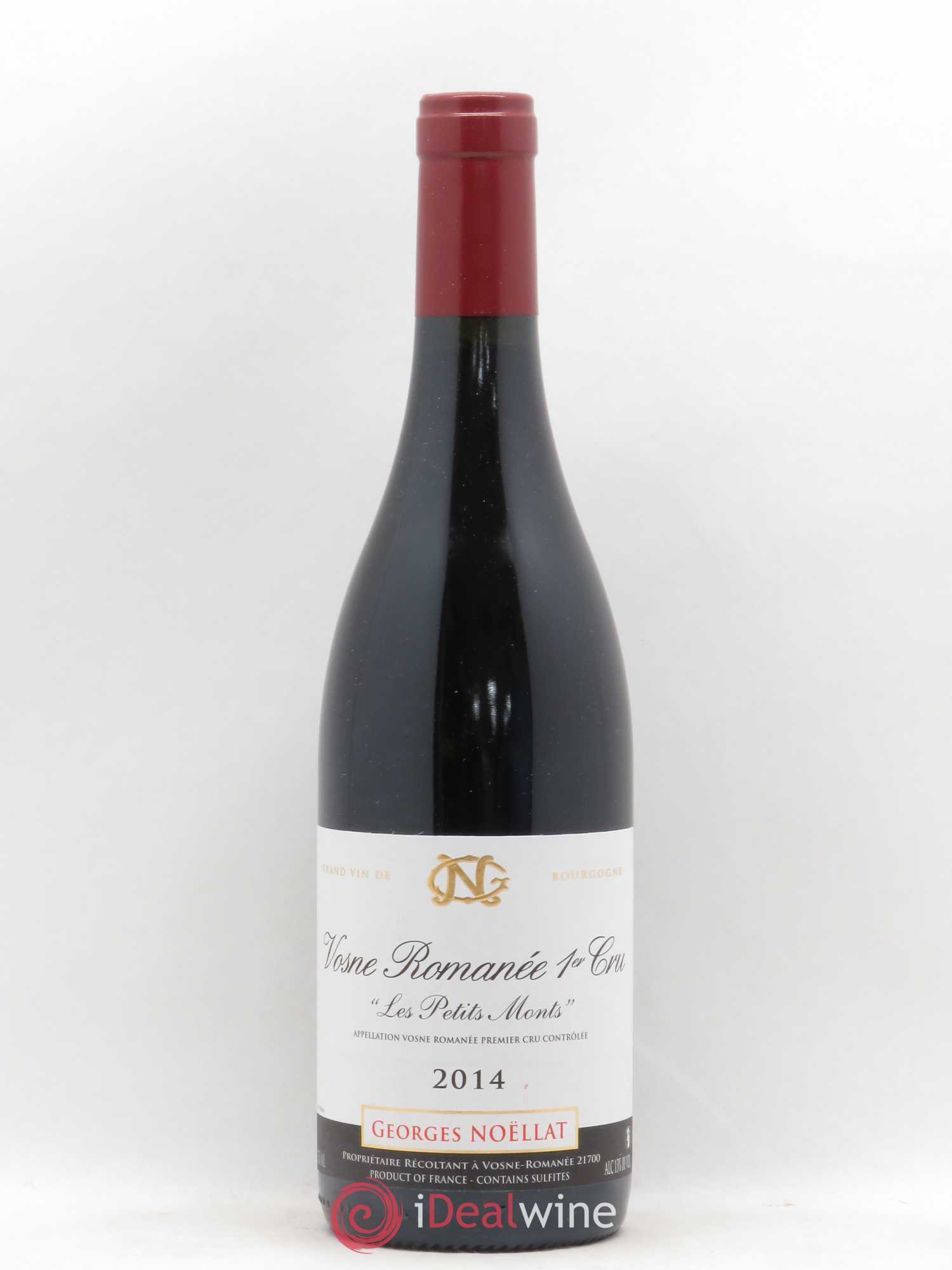 Vosne-Romanée 1er Cru Les Petits Monts Georges Noëllat (Domaine) 2014 - Lot de 1 bouteille - 0