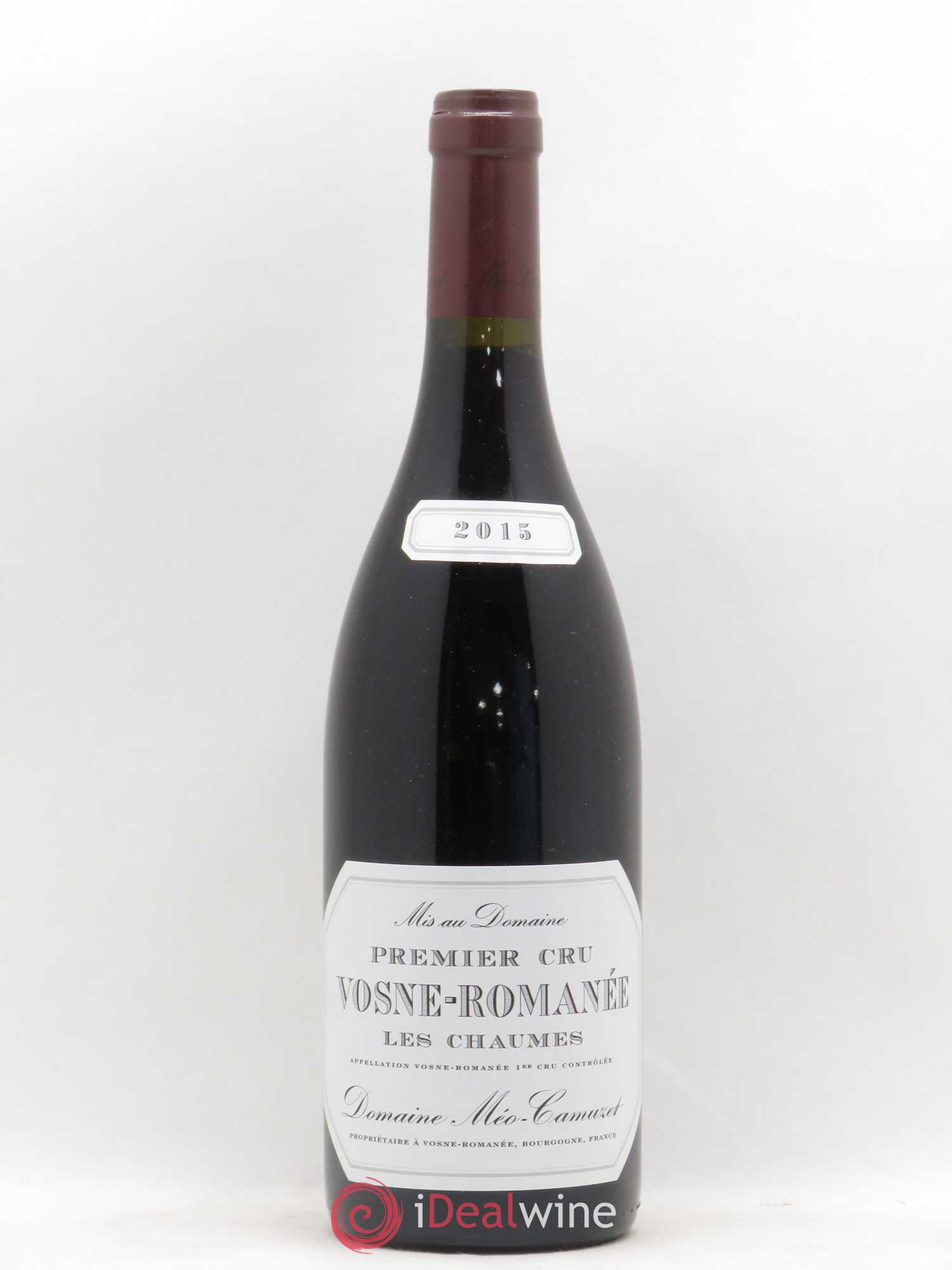 Vosne-Romanée 1er Cru Les Chaumes Méo-Camuzet (Domaine) 2015 - Lot de 1 bouteille - 0