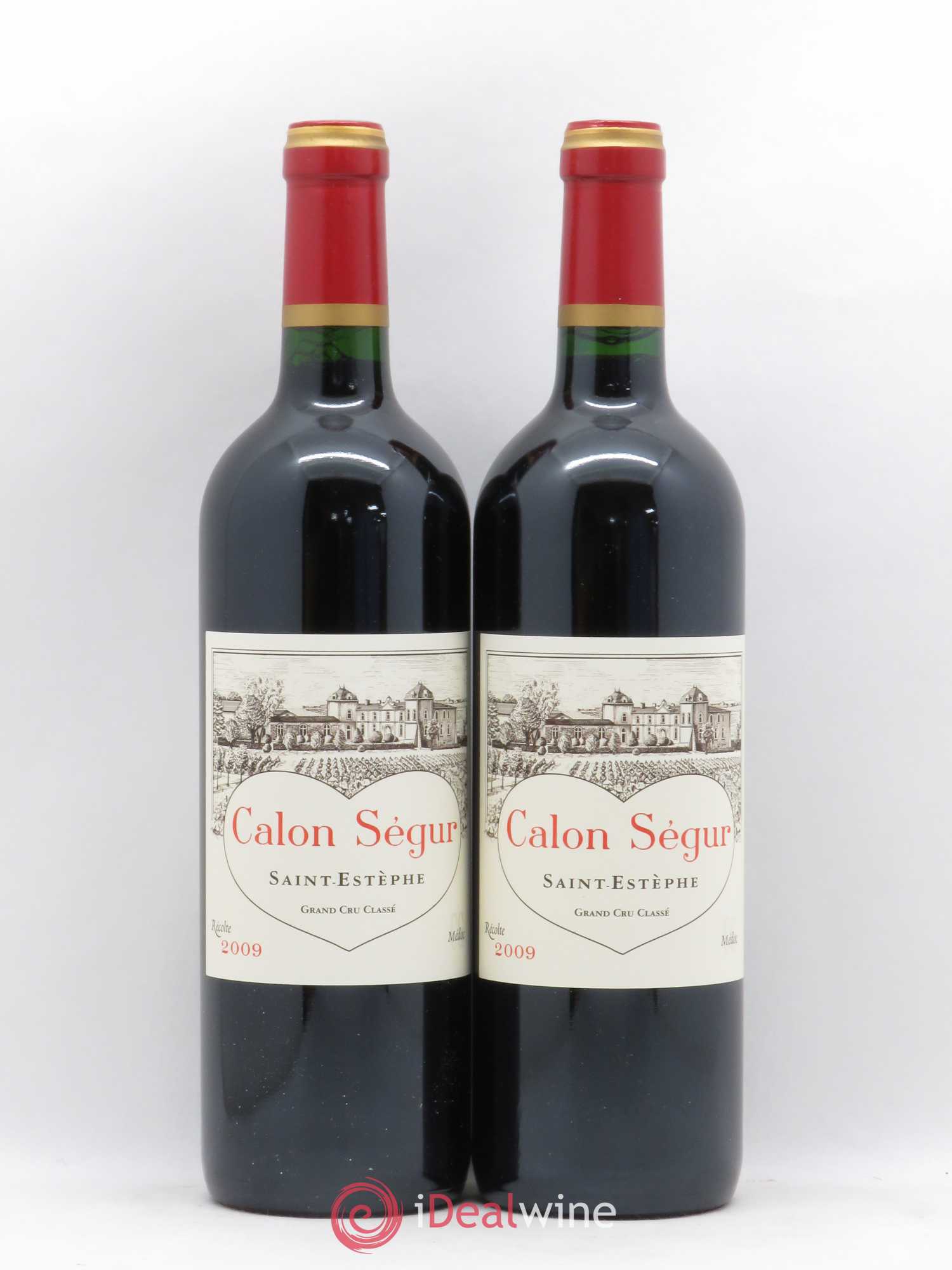 Château Calon Ségur 3ème Grand Cru Classé 2009 - Lot de 2 bouteilles - 0