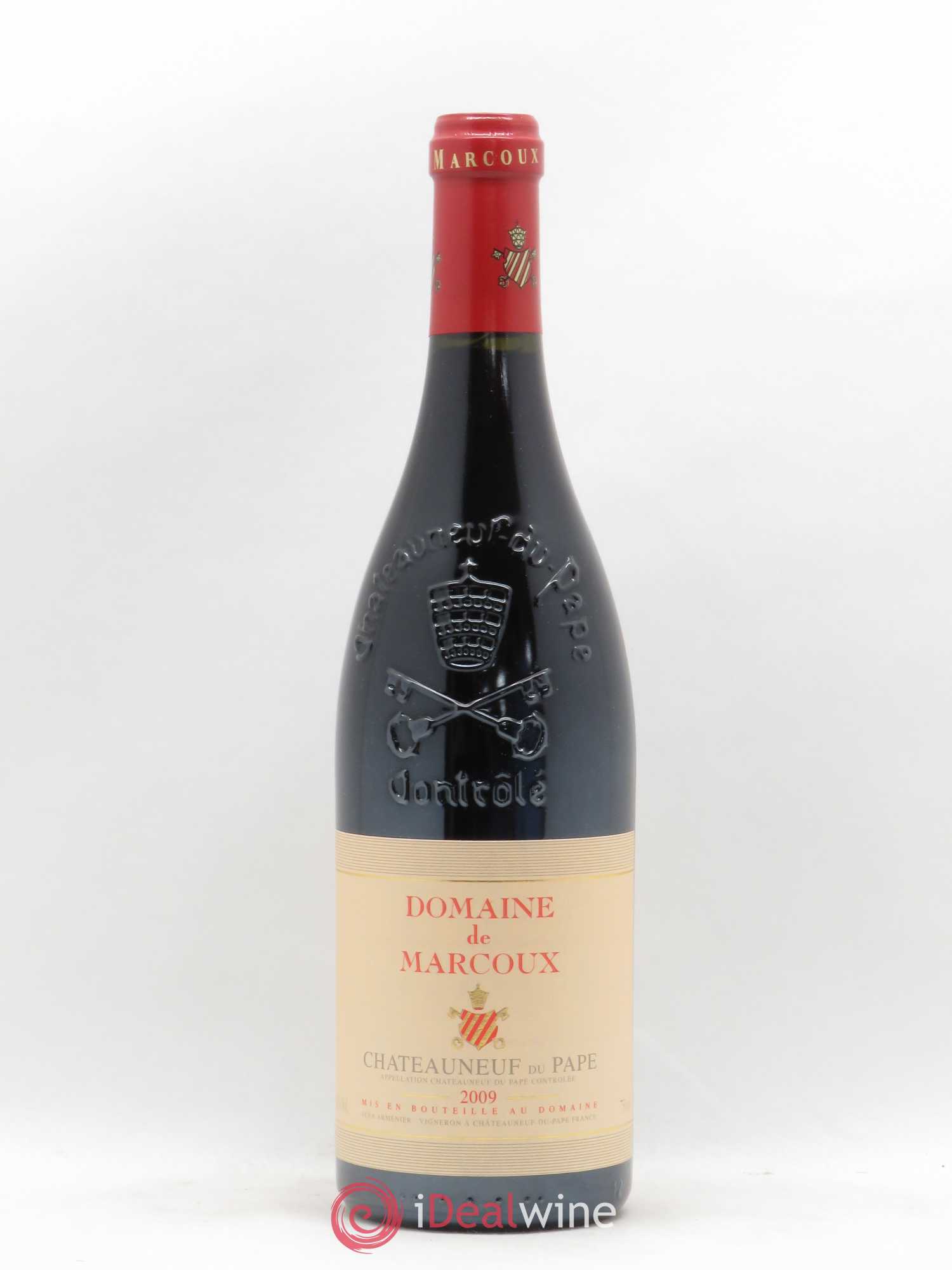 Châteauneuf-du-Pape Marcoux (Domaine de) 2009 - Lot de 1 bouteille - 0