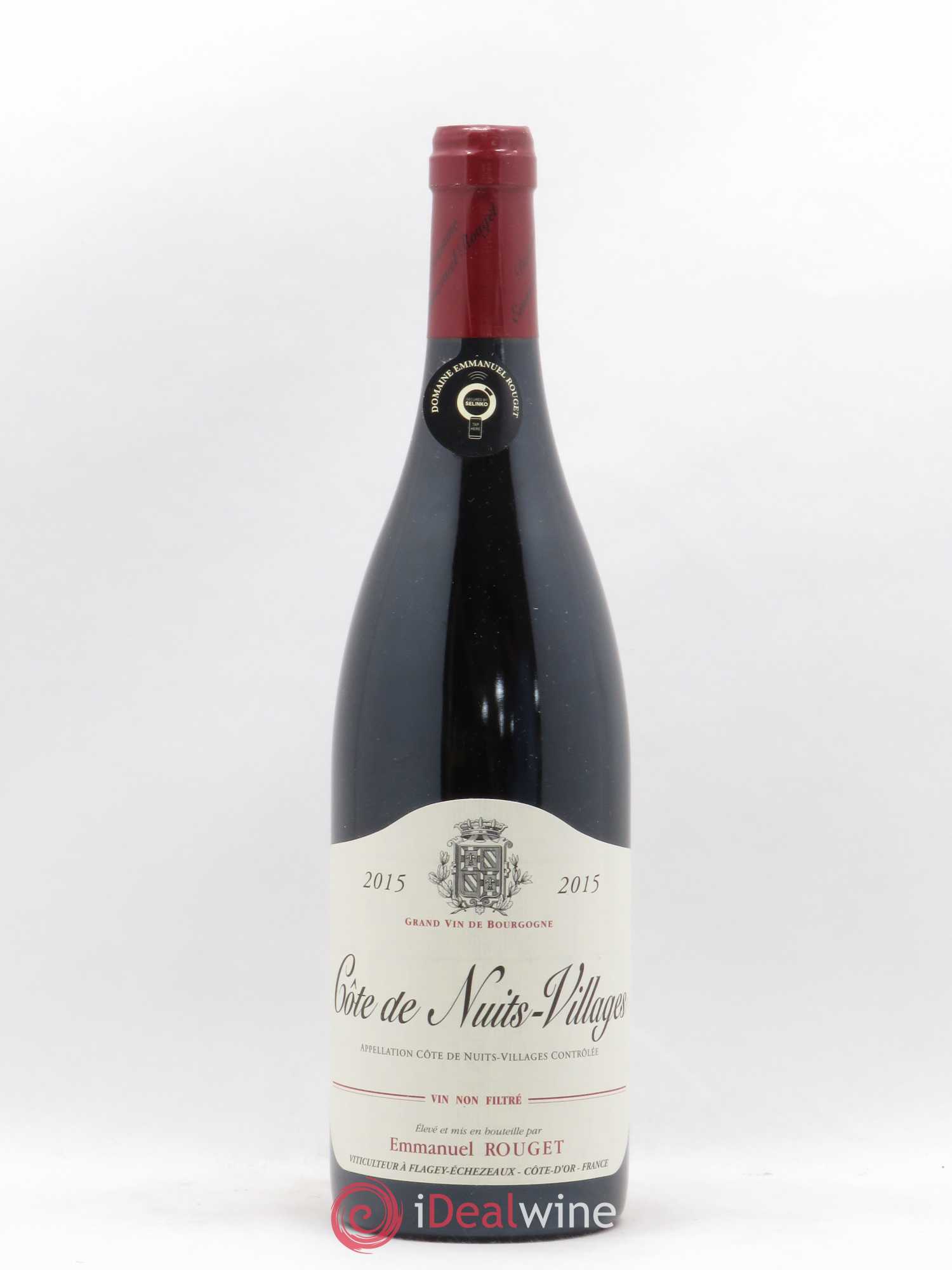 Côte de Nuits-Villages Emmanuel Rouget 2015 - Lot de 1 bouteille - 0