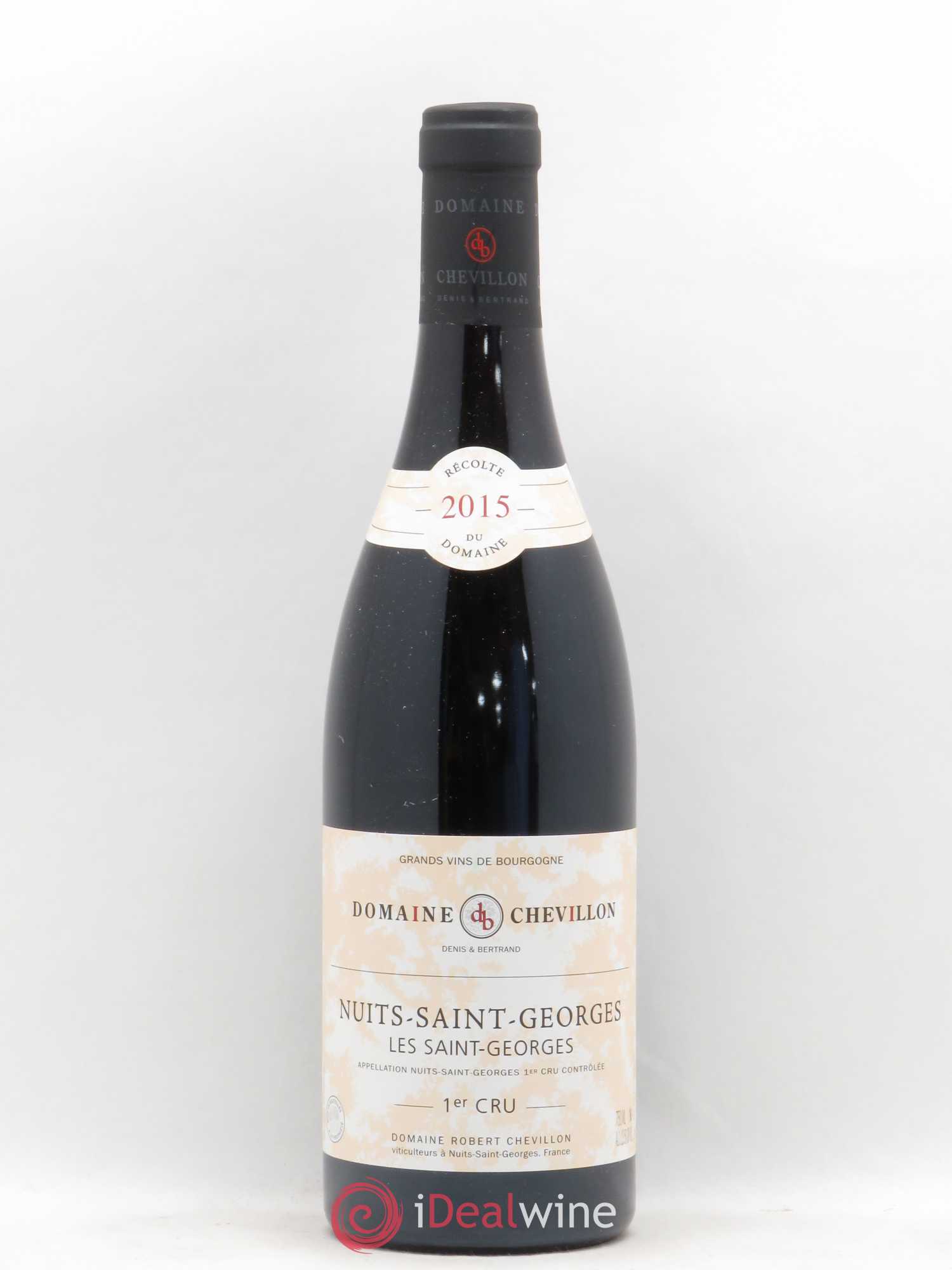 Nuits-Saint-Georges 1er Cru Les Saint Georges Robert Chevillon 2015 - Lot de 1 bouteille - 0
