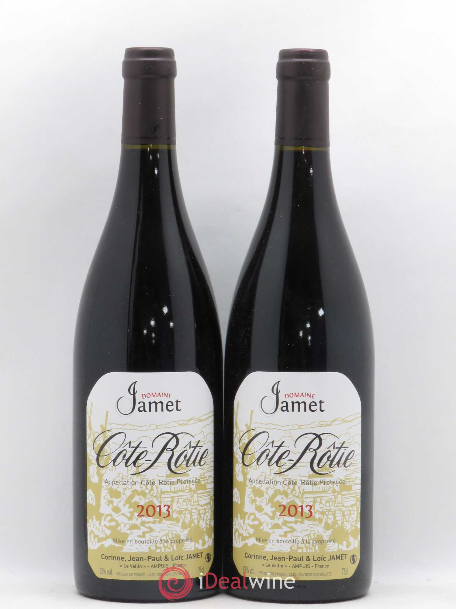 Côte-Rôtie Jamet (Domaine) 2013 - Lot de 2 bouteilles - 0