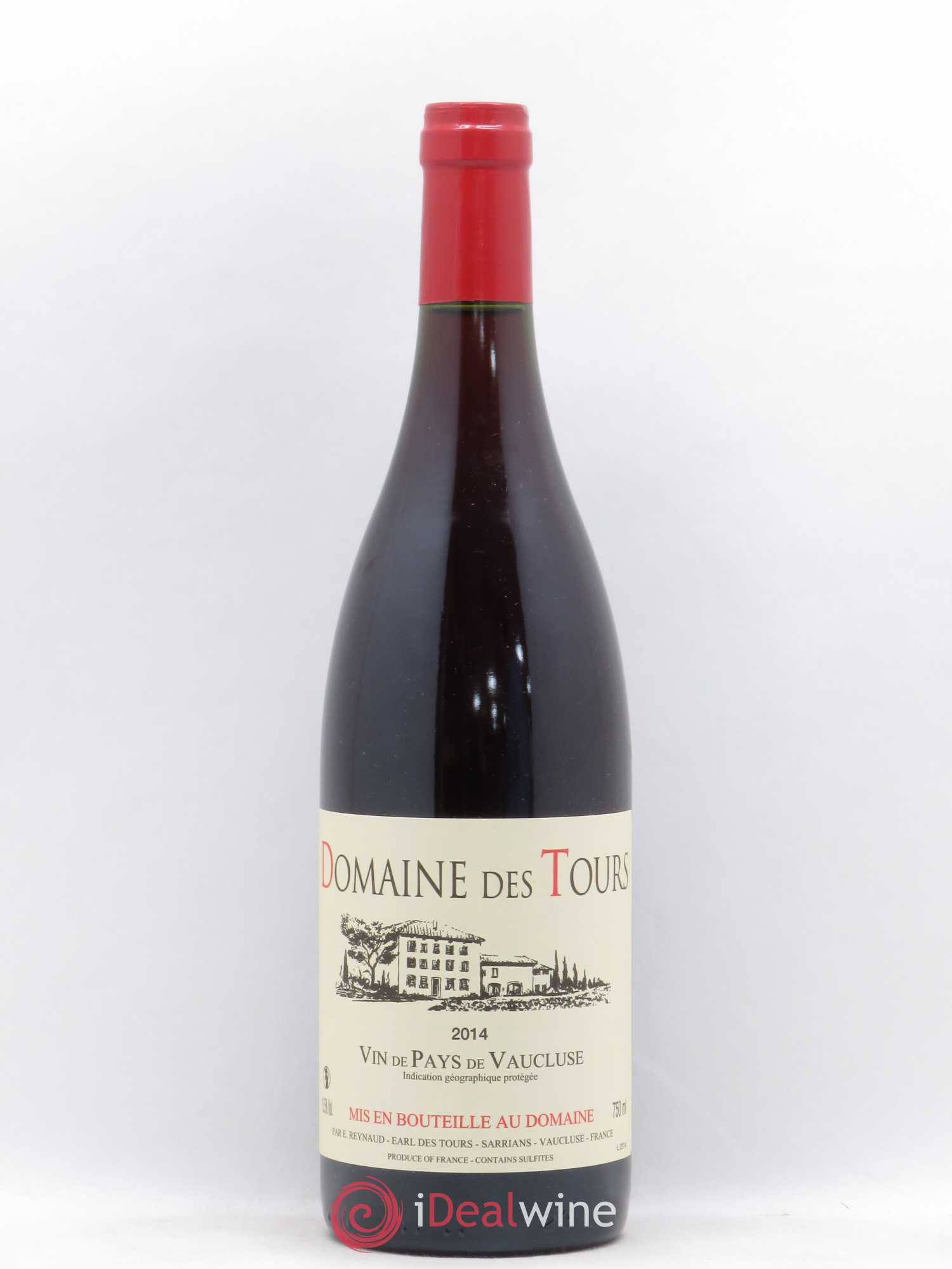 Vaucluse (Vin de Pays de Vaucluse) Domaine des Tours Emmanuel Reynaud 2014 - Posten von 1 Flasche - 0
