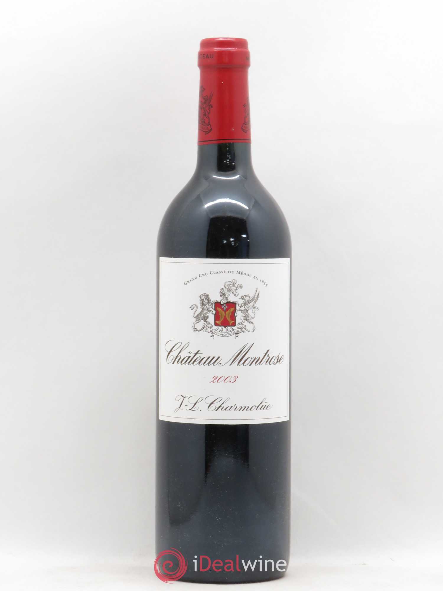 Château Montrose 2ème Grand Cru Classé 2003 - Lot de 1 bouteille - 0