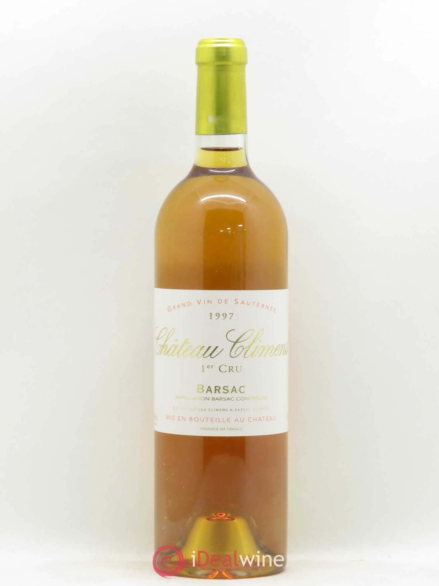 Château Climens 1er Grand Cru Classé 1997 - Lotto di 1 bottiglia - 0