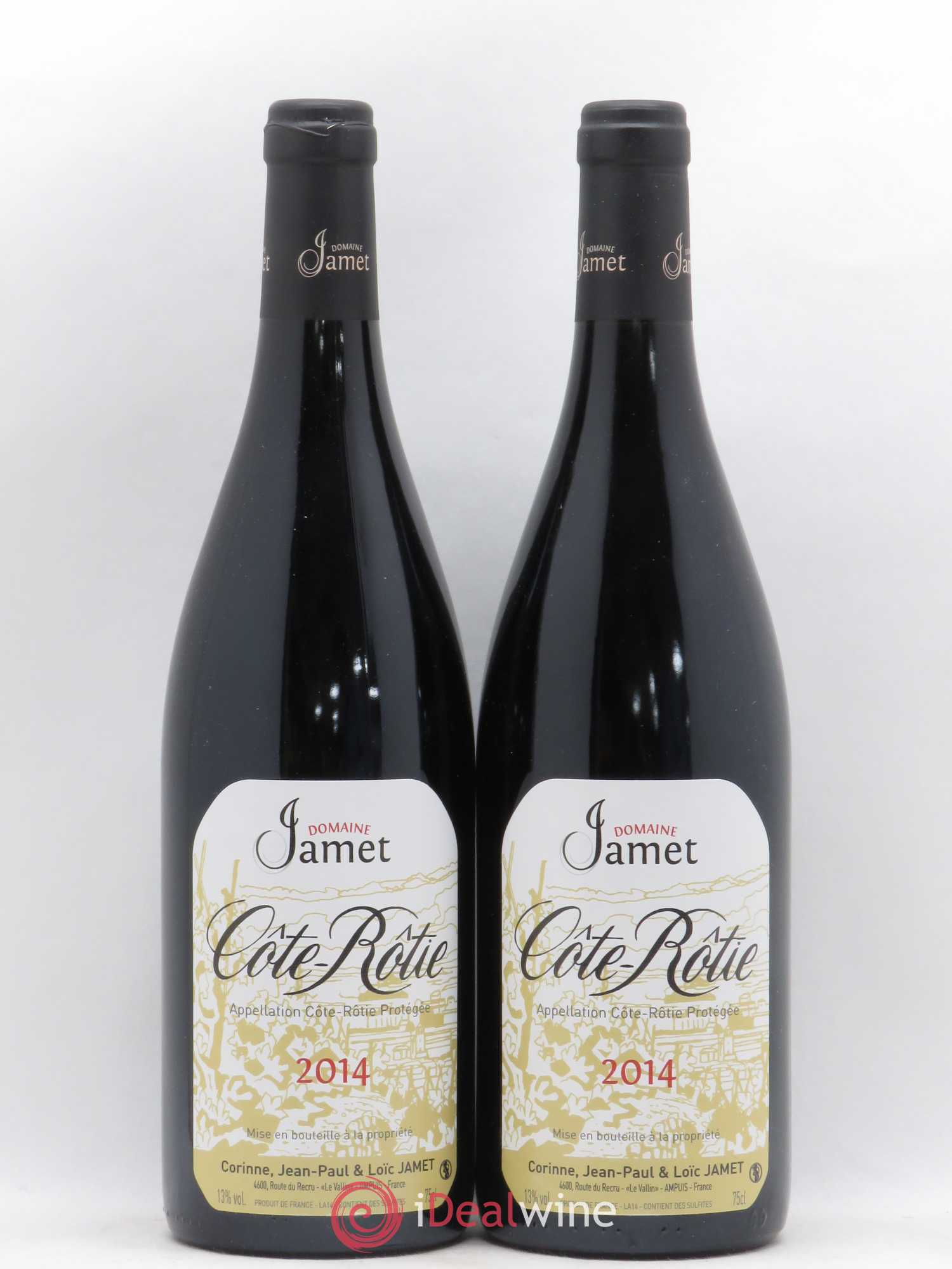 Côte-Rôtie Jamet (Domaine) 2014 - Lot de 2 bouteilles - 0