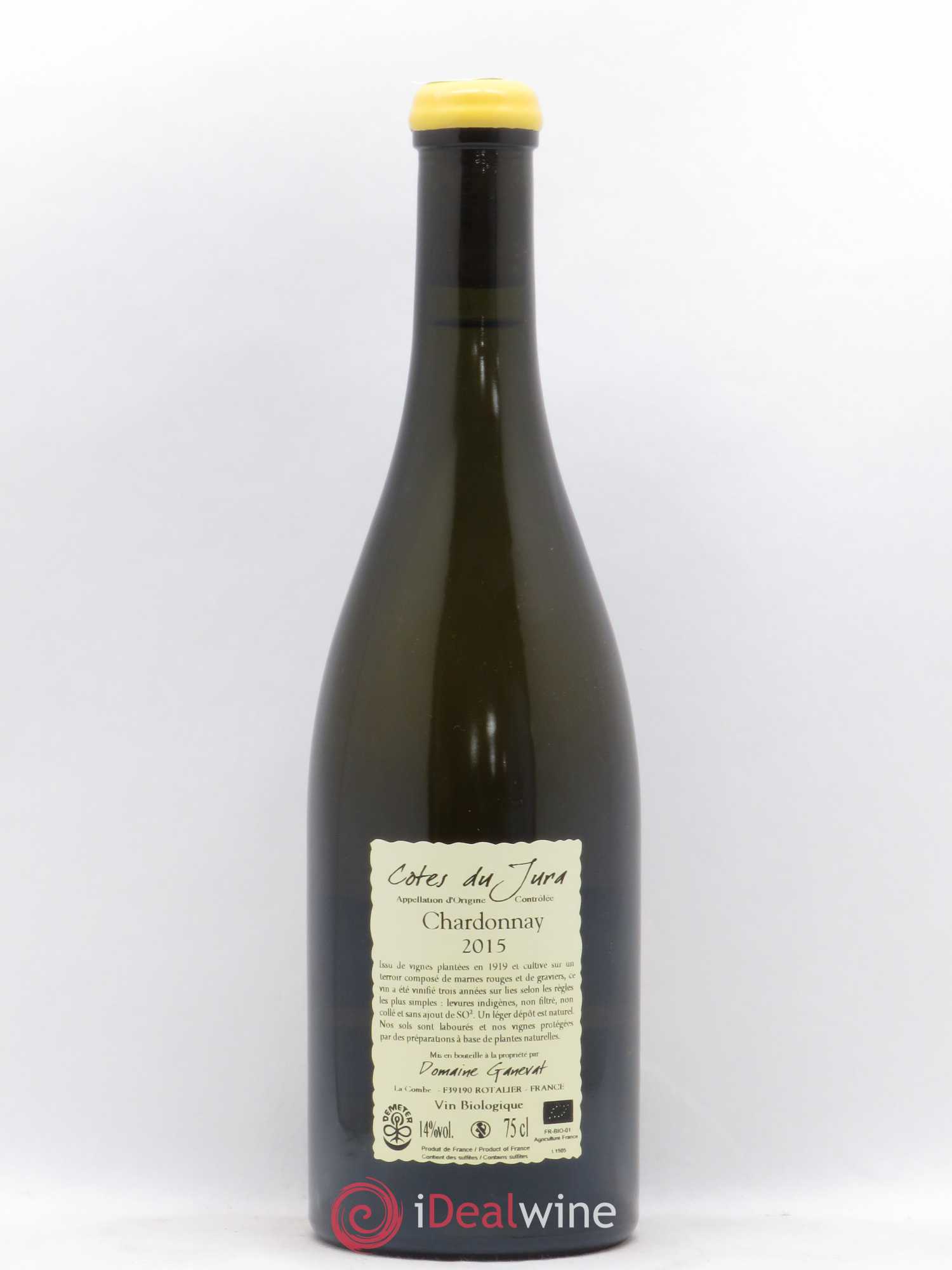 Côtes du Jura Les Grands Teppes Vieilles Vignes Jean-François Ganevat (Domaine) 2015 - Lot de 1 bouteille - 1